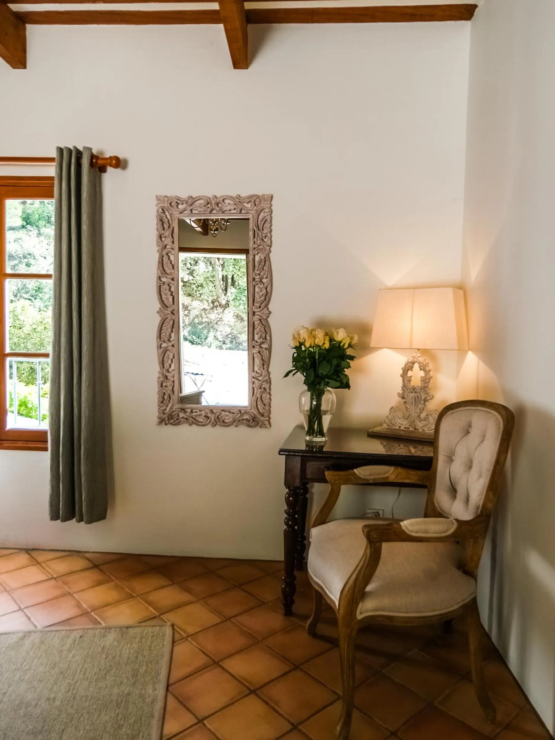 Decorative detail in La Ferme Des Belugues