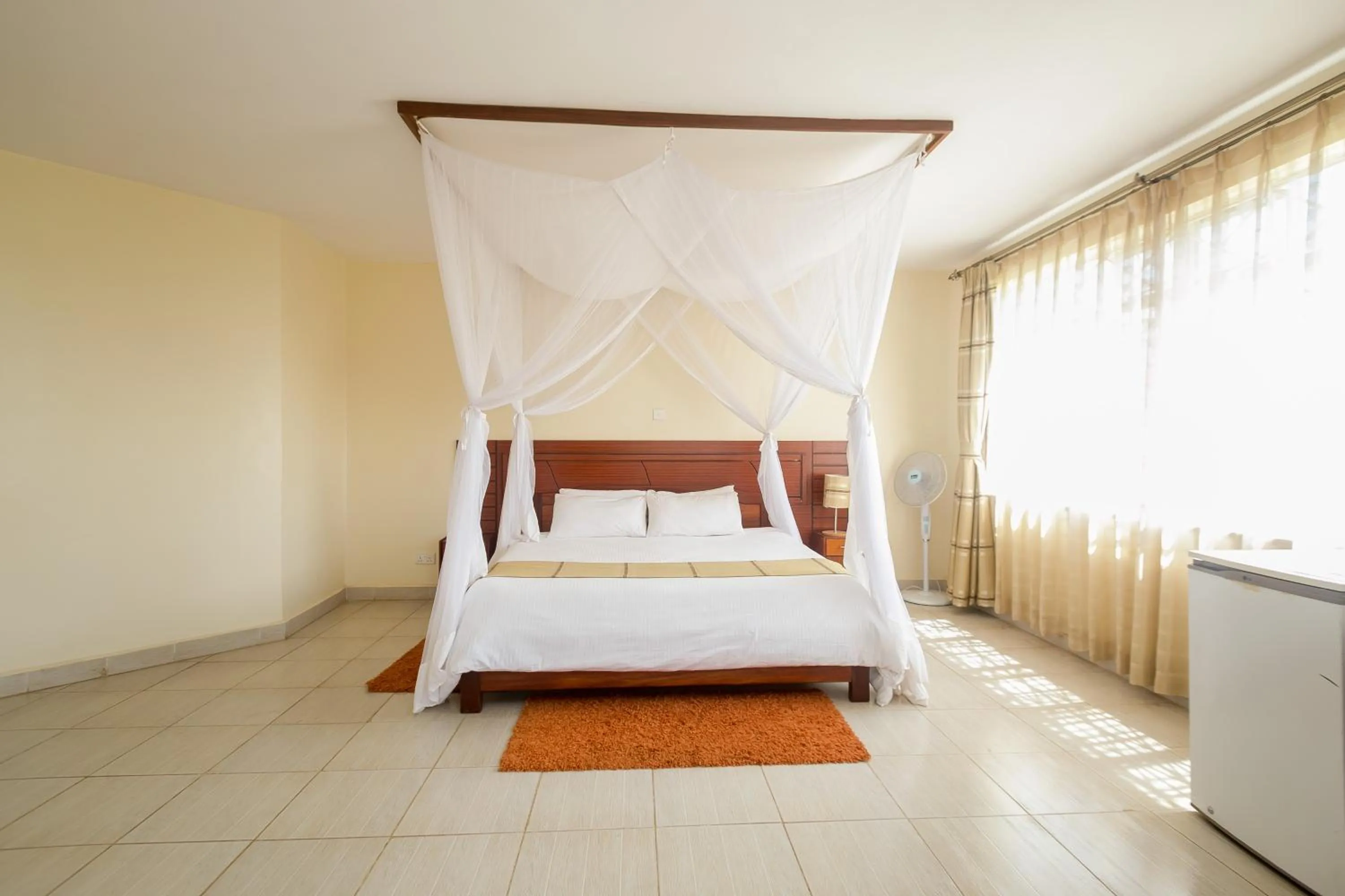 Bed in Corat Africa Hotel
