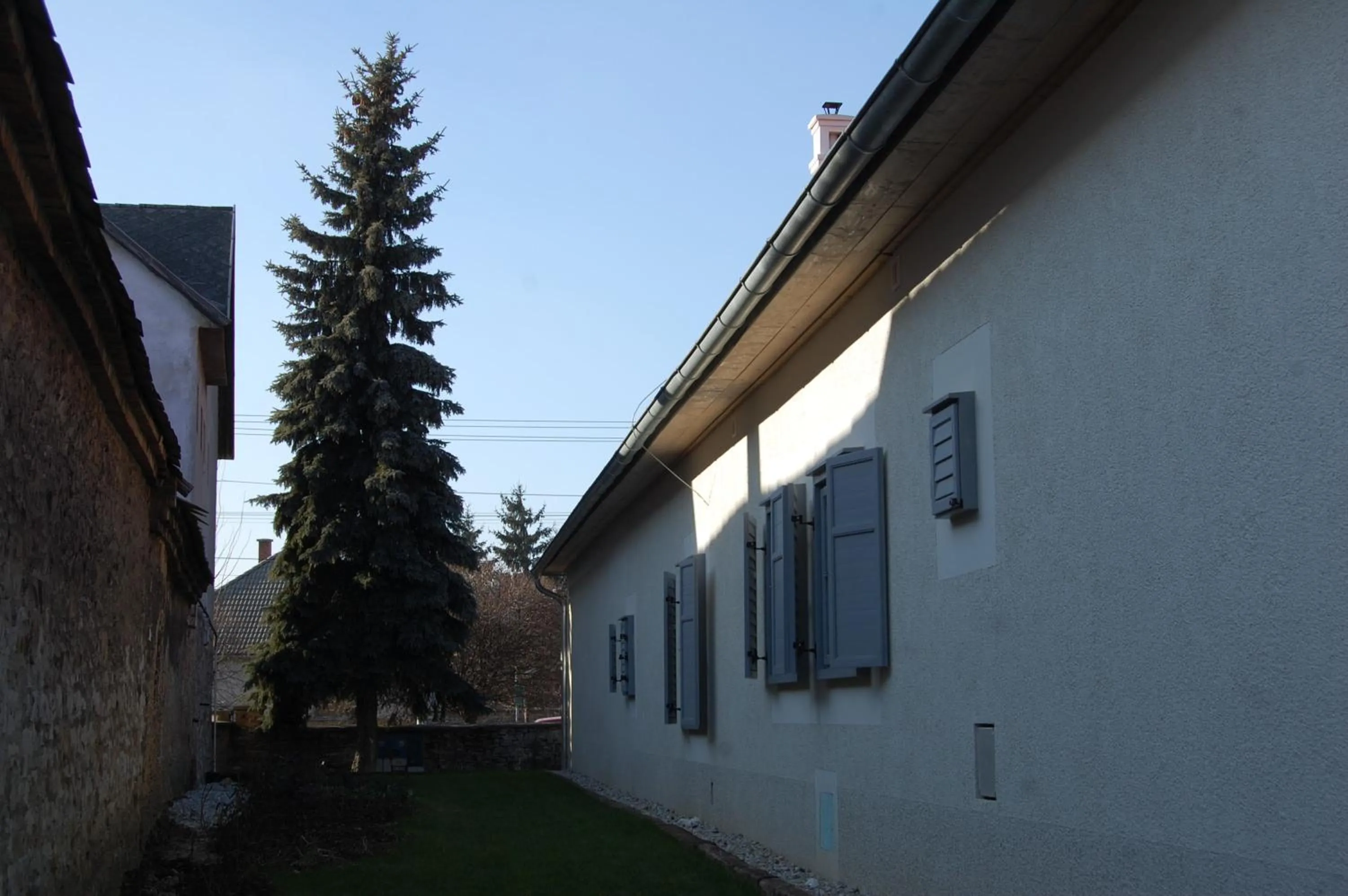 Garden view in Bagolyvár Fogadó- Újfalusy Márton Vendégház