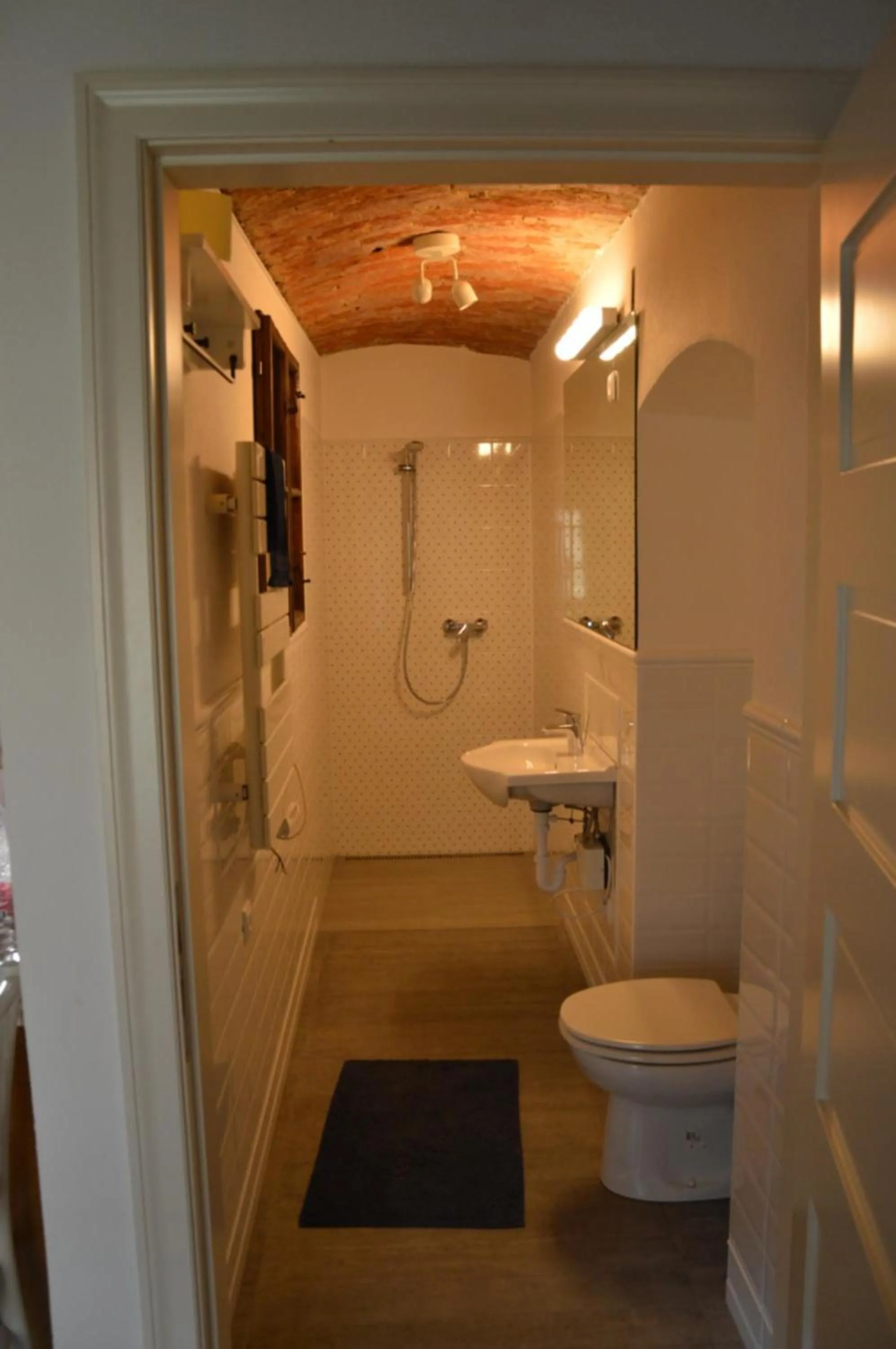 Bathroom in Bagolyvár Fogadó- Újfalusy Márton Vendégház