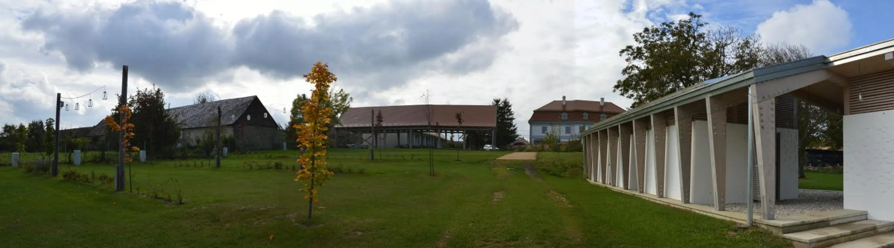 Garden view in Bagolyvár Fogadó- Újfalusy Márton Vendégház