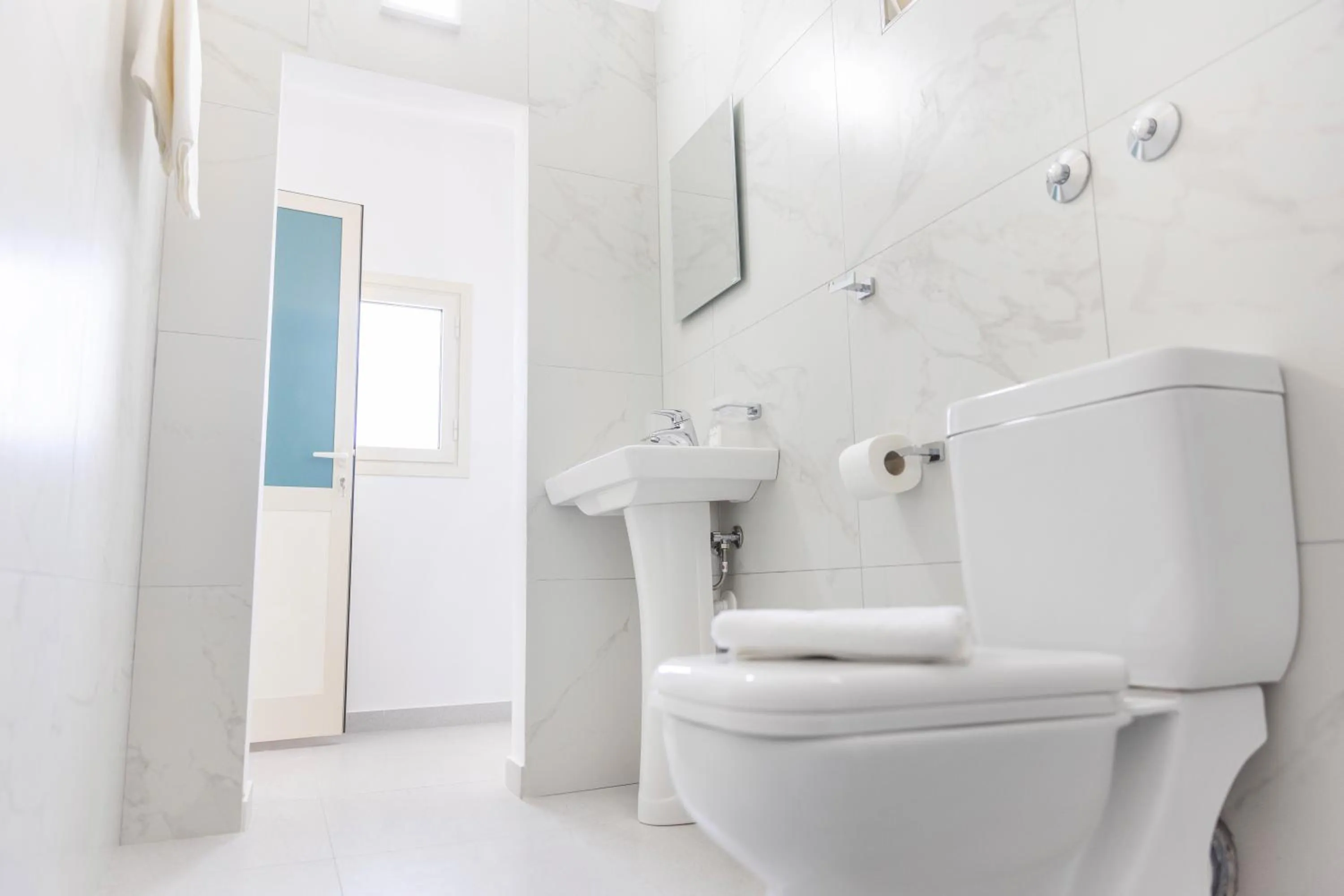 Toilet in Hotel Vila MAX