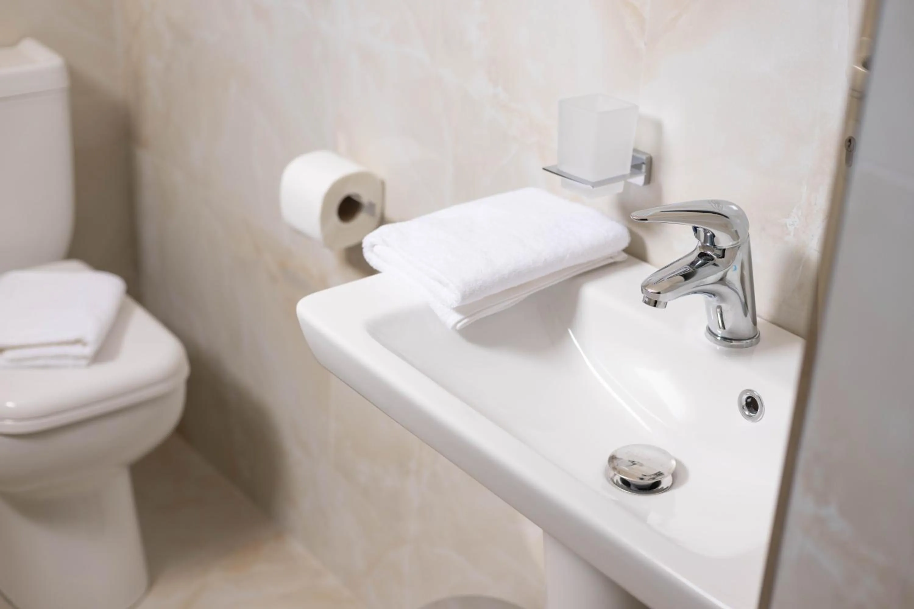 Bathroom in Hotel Vila MAX