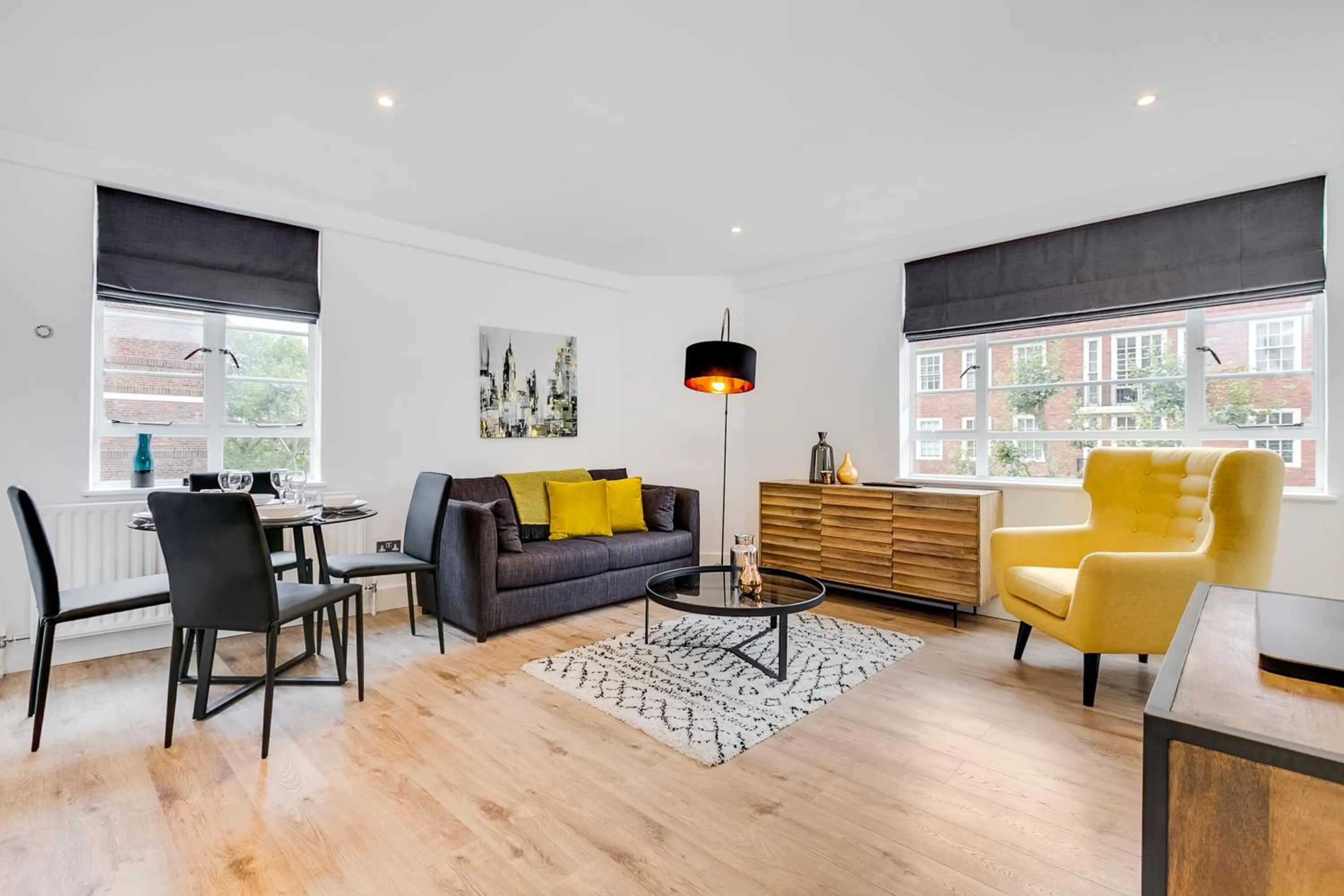 Living room in Nell Gwynn Chelsea Accommodation