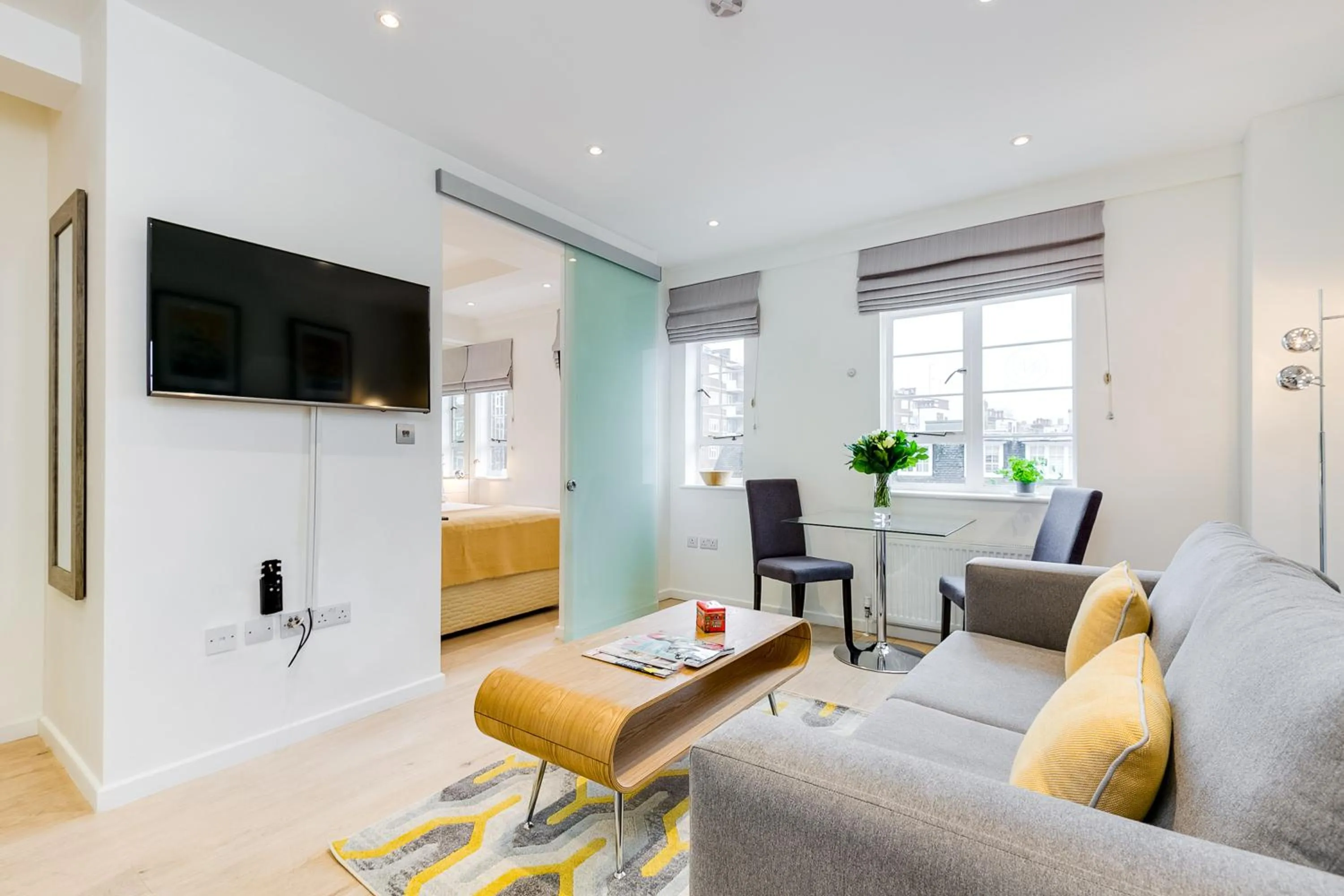 Living room in Nell Gwynn Chelsea Accommodation