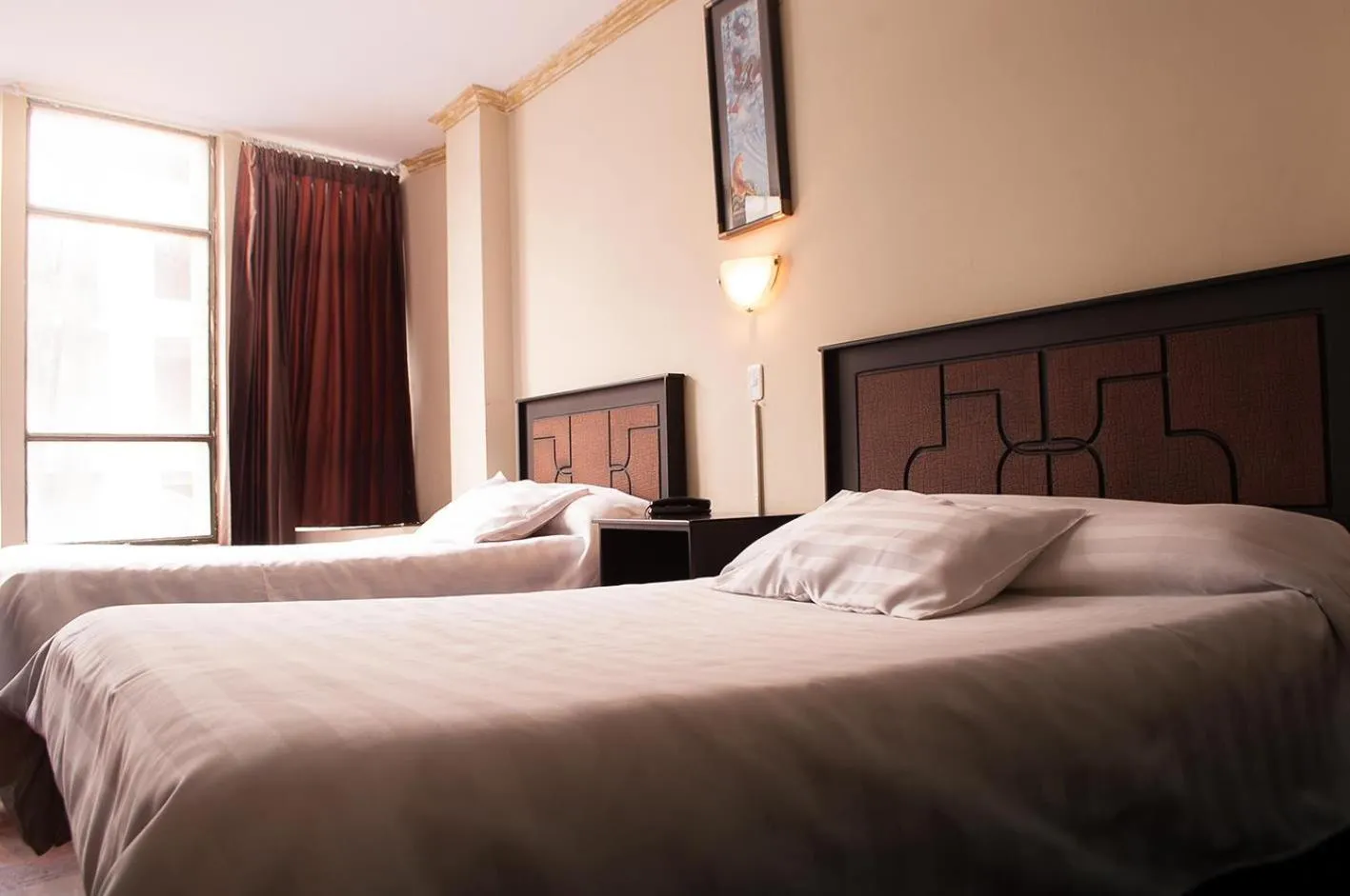 Bed in Hotel Imperial