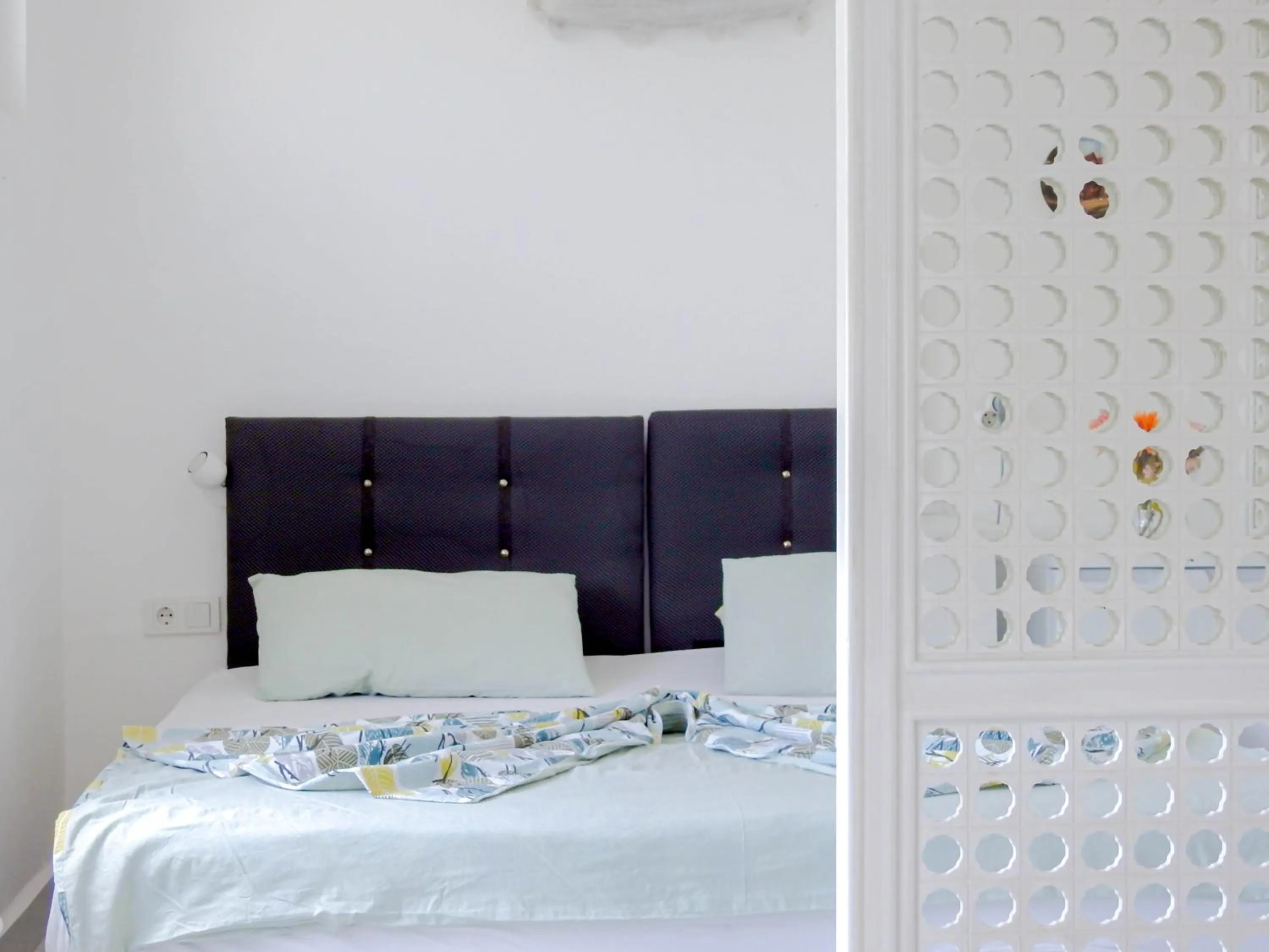 Bed in Erendiz Garden Hotel