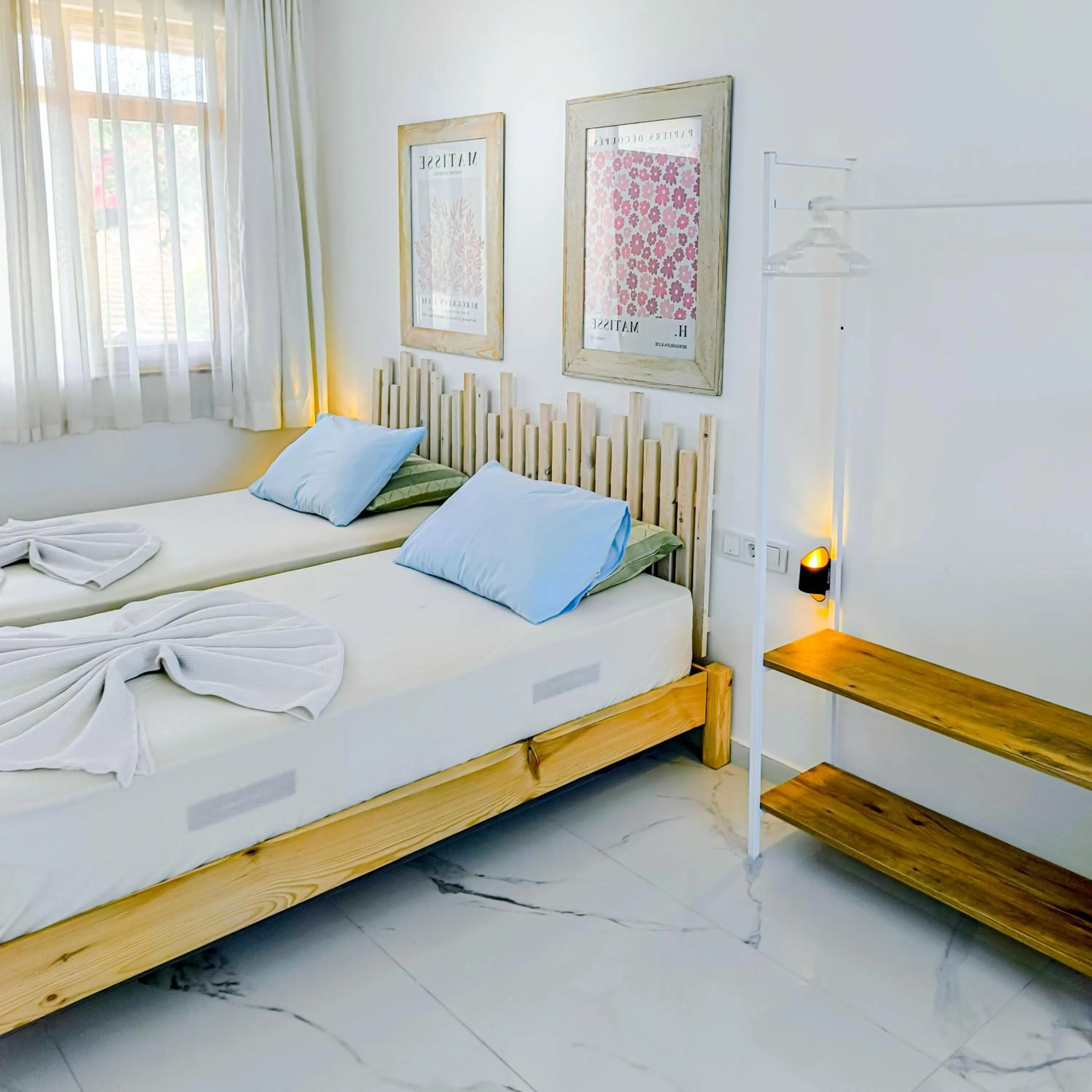 Bed in Erendiz Garden Hotel