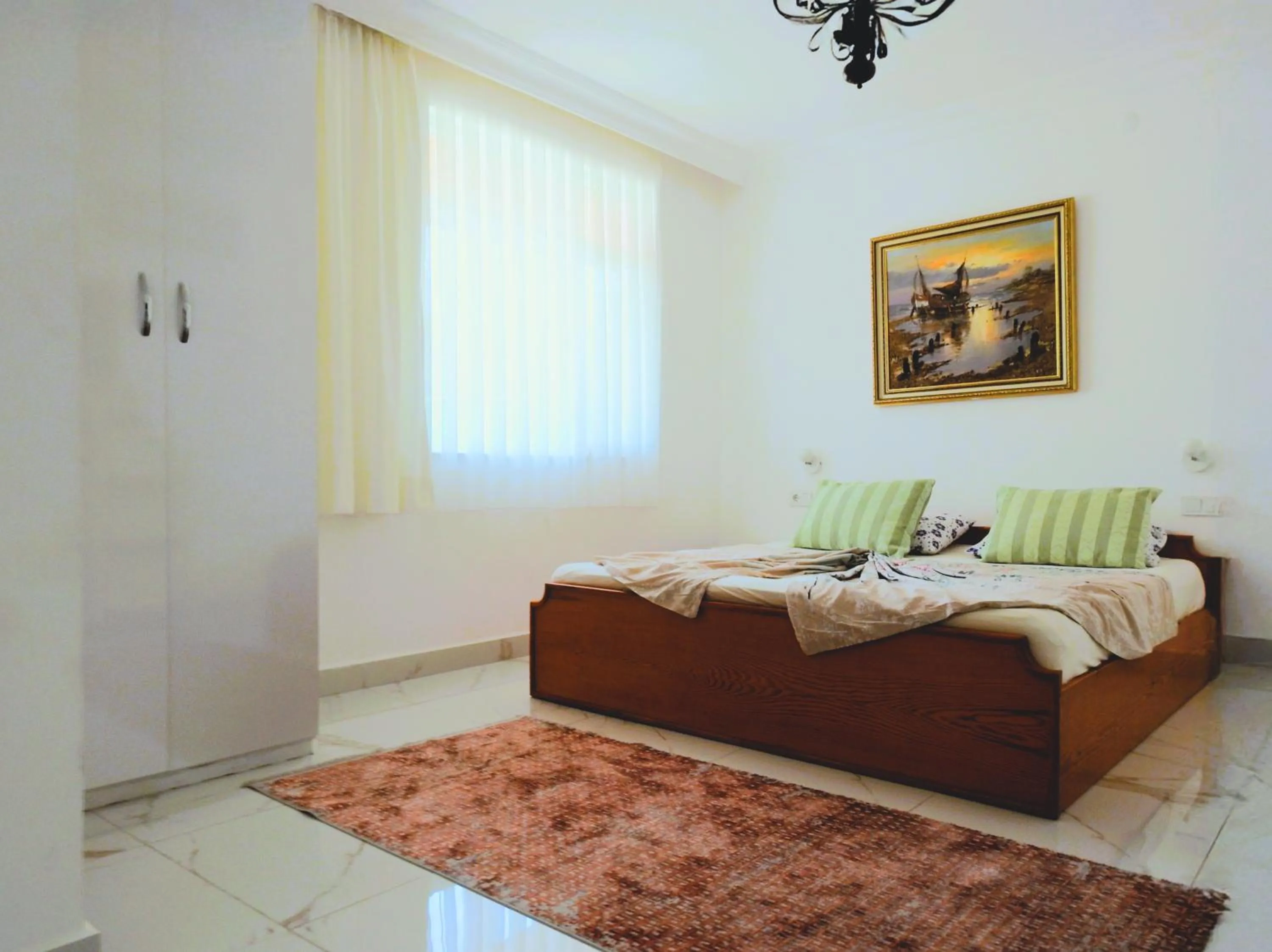 Bed in Erendiz Garden Hotel