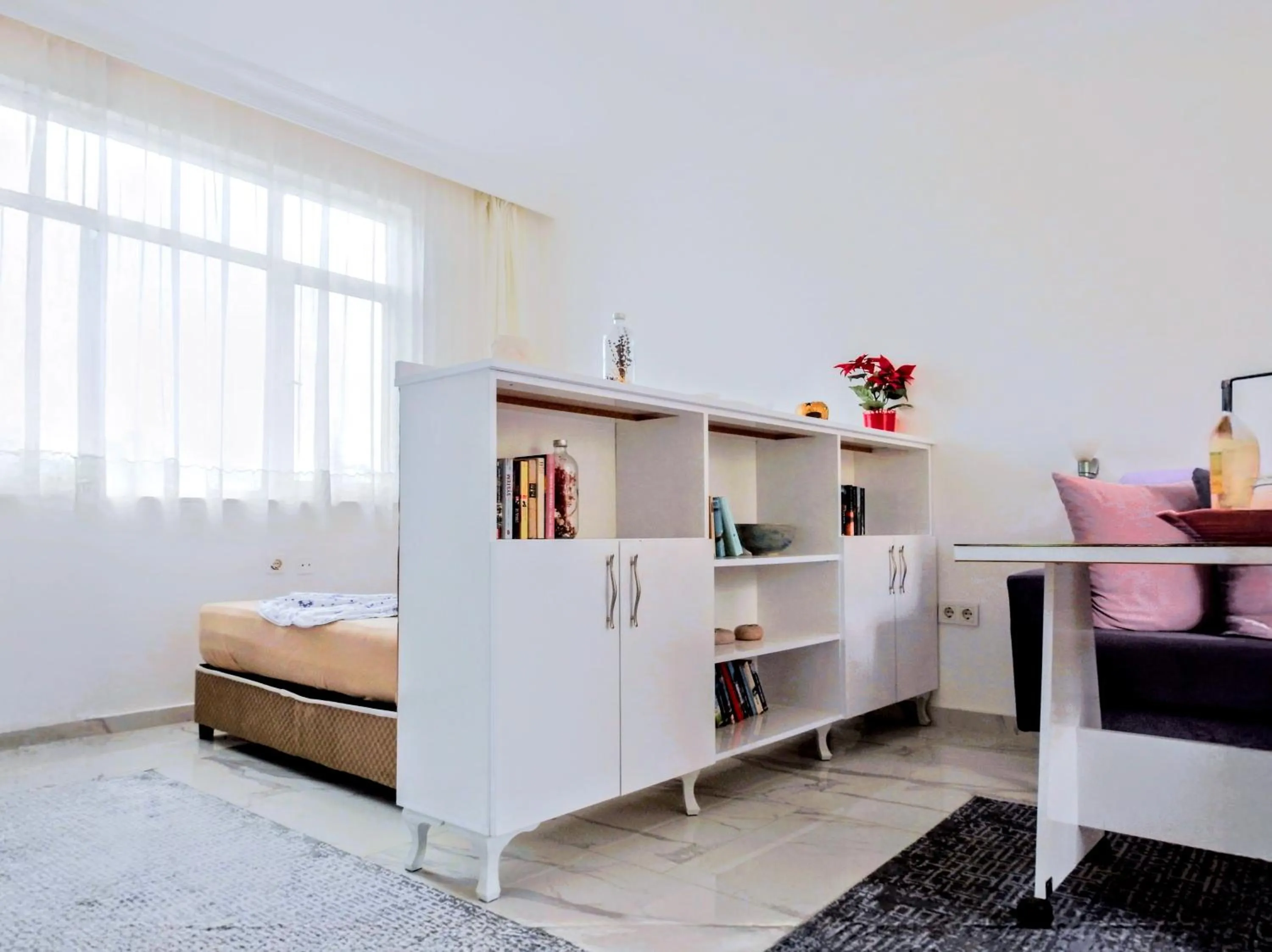 Bed in Erendiz Garden Hotel