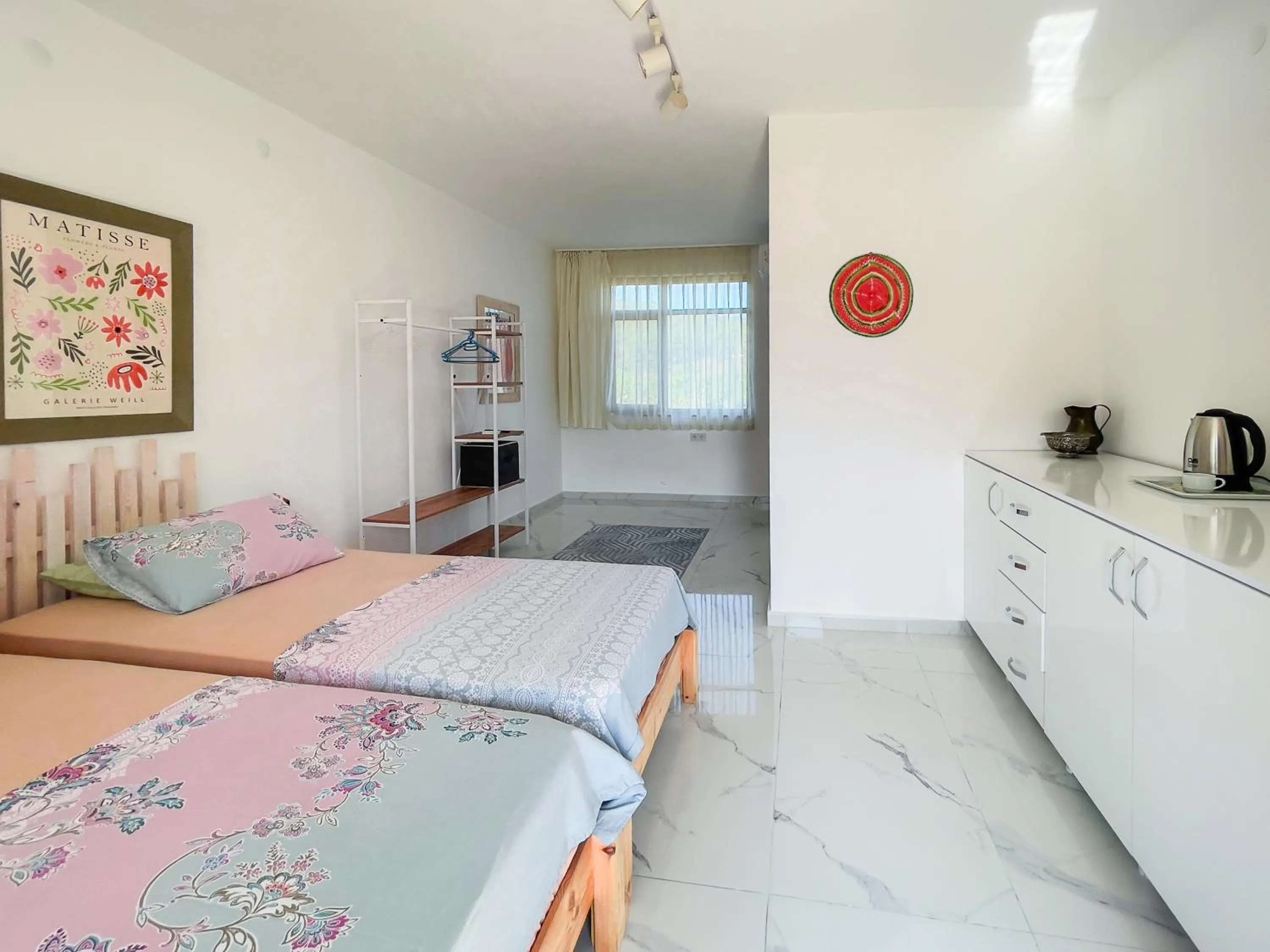 Bed in Erendiz Garden Hotel