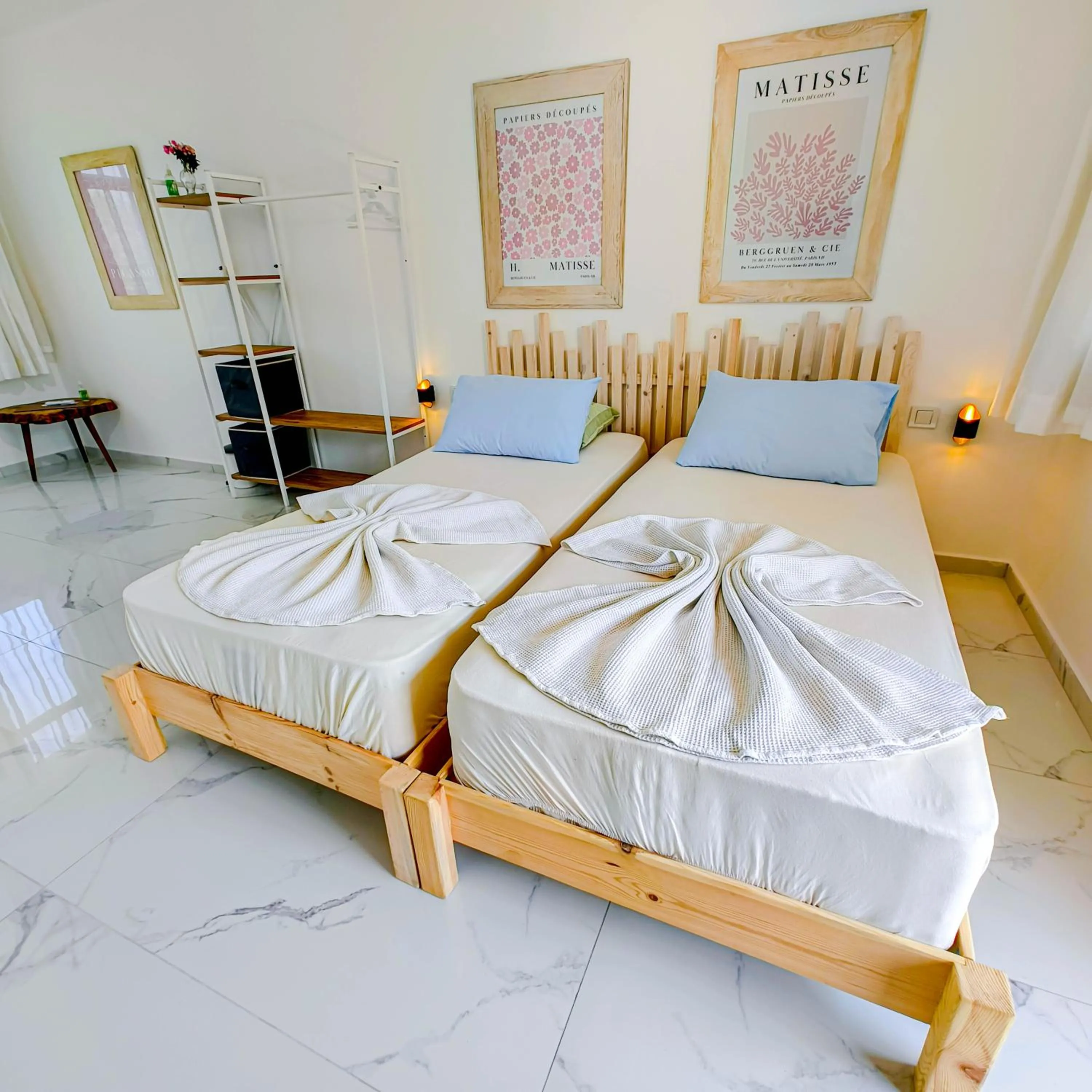 Bed in Erendiz Garden Hotel