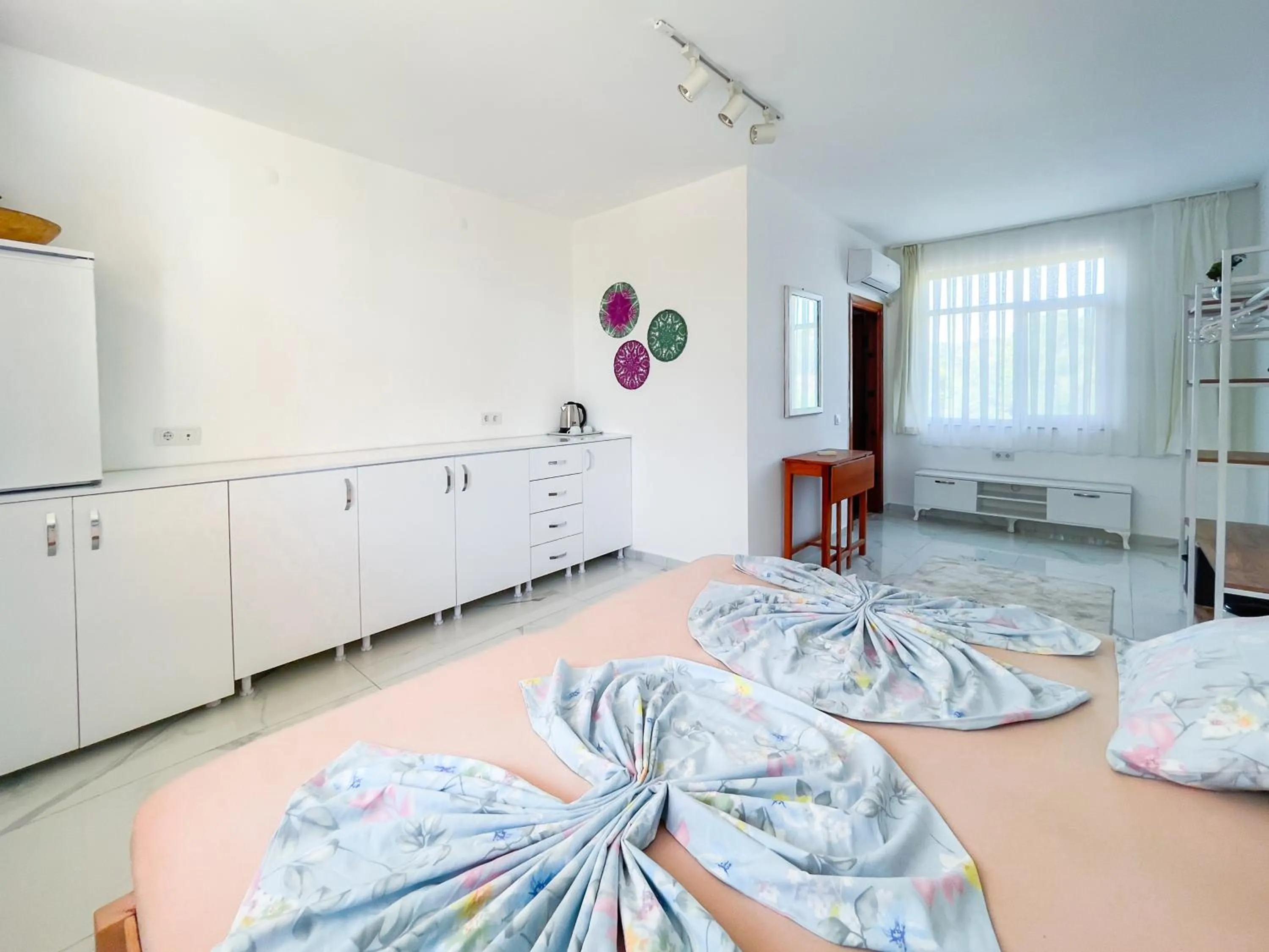 Bed in Erendiz Garden Hotel