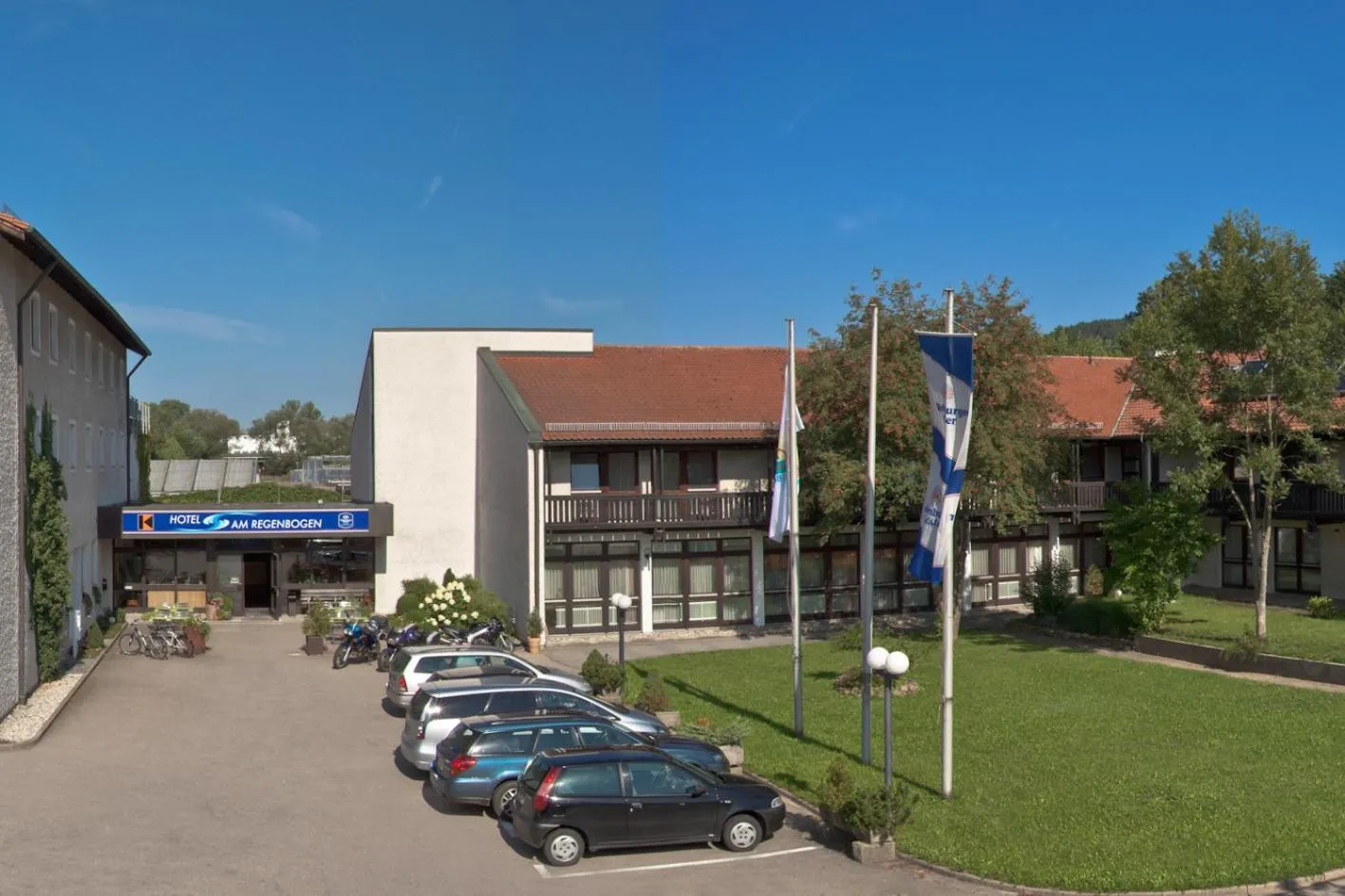 Property building in Hotel am Regenbogen