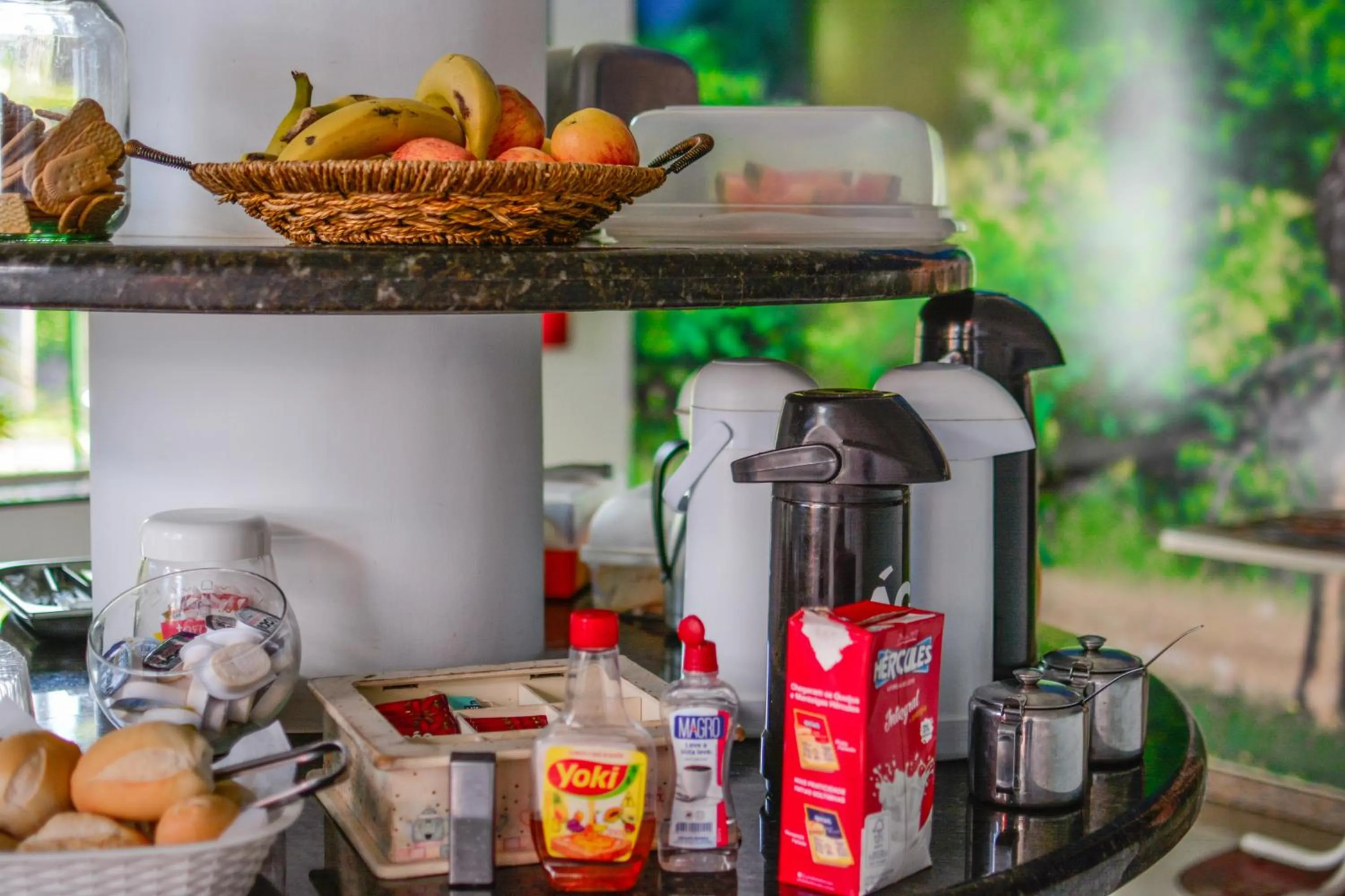 Food and drinks in Hotel Pousada Do Leão