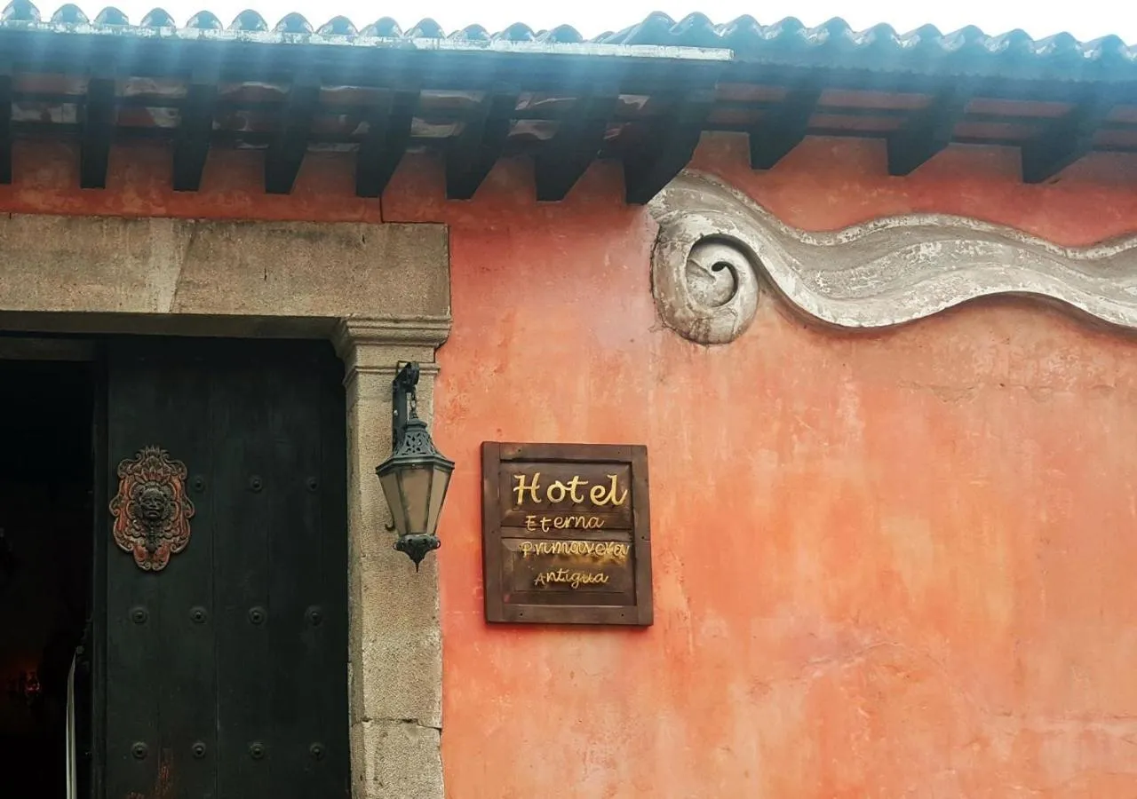 Lobby or reception in Hotel Eterna Primavera Antigua