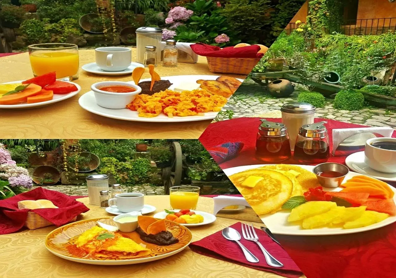 Breakfast in Hotel Eterna Primavera Antigua