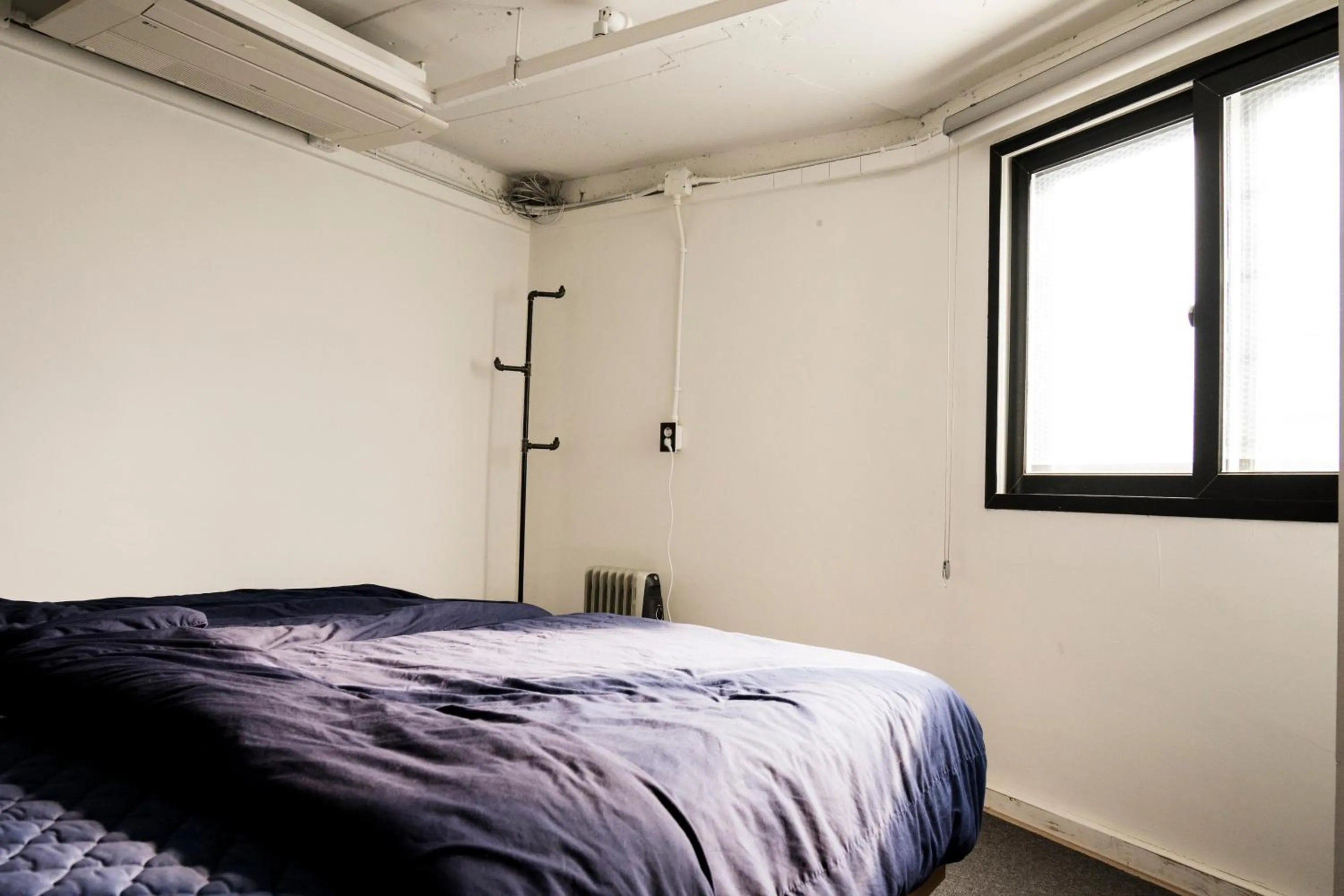 Bedroom, Bed in That House Hongdae