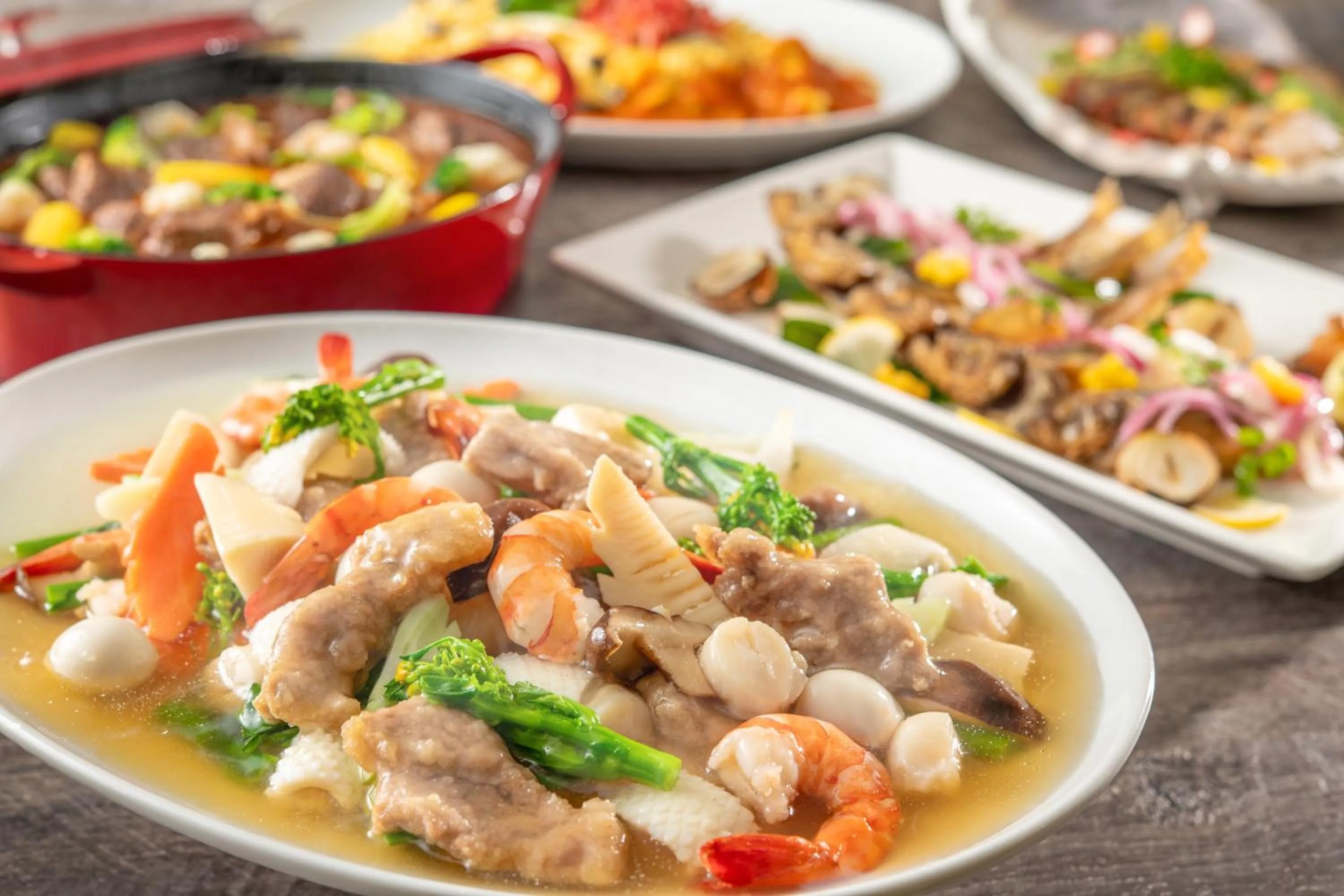 Dinner in Tazawako Lake Resort & Onsen