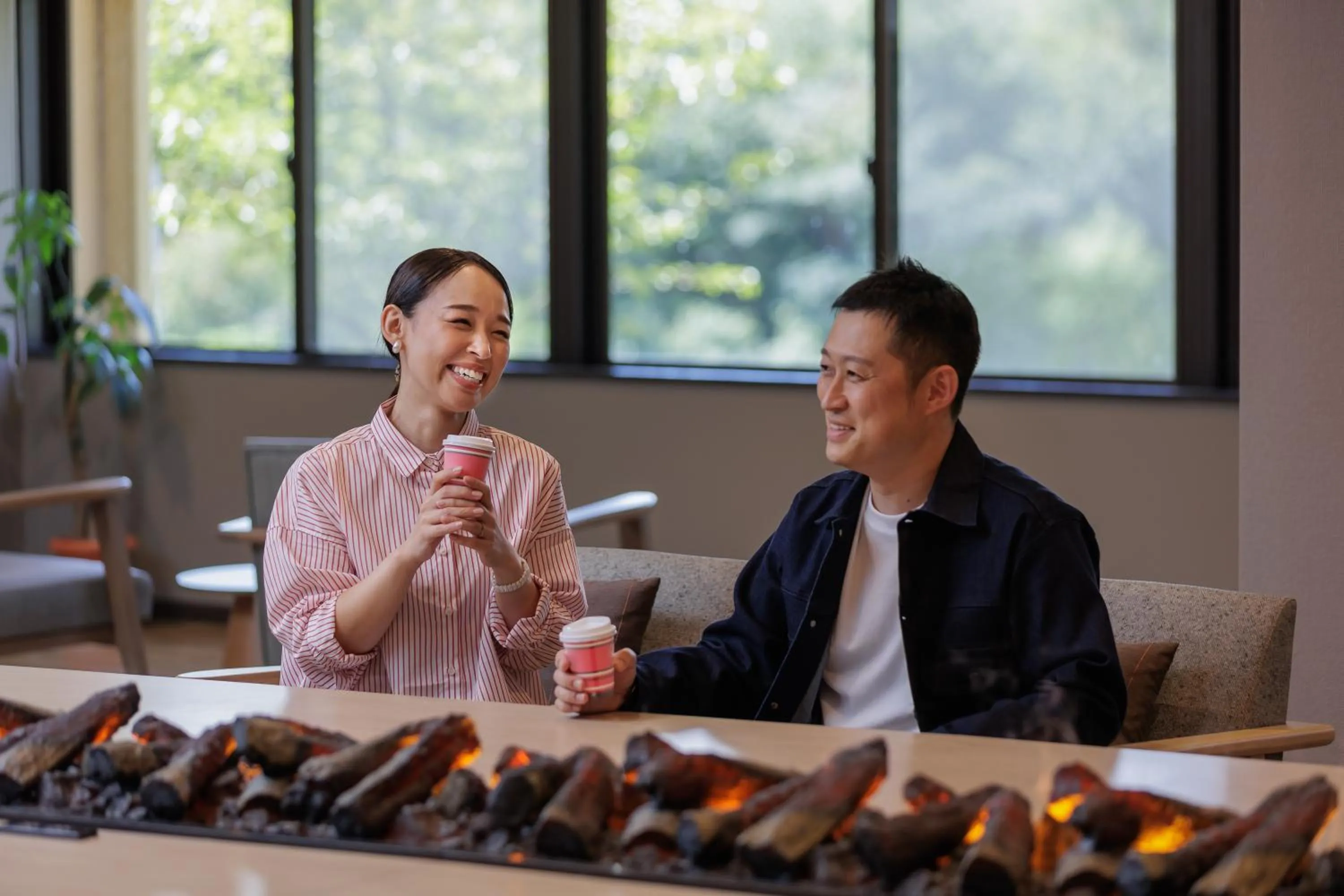 Lounge or bar in Tazawako Lake Resort & Onsen