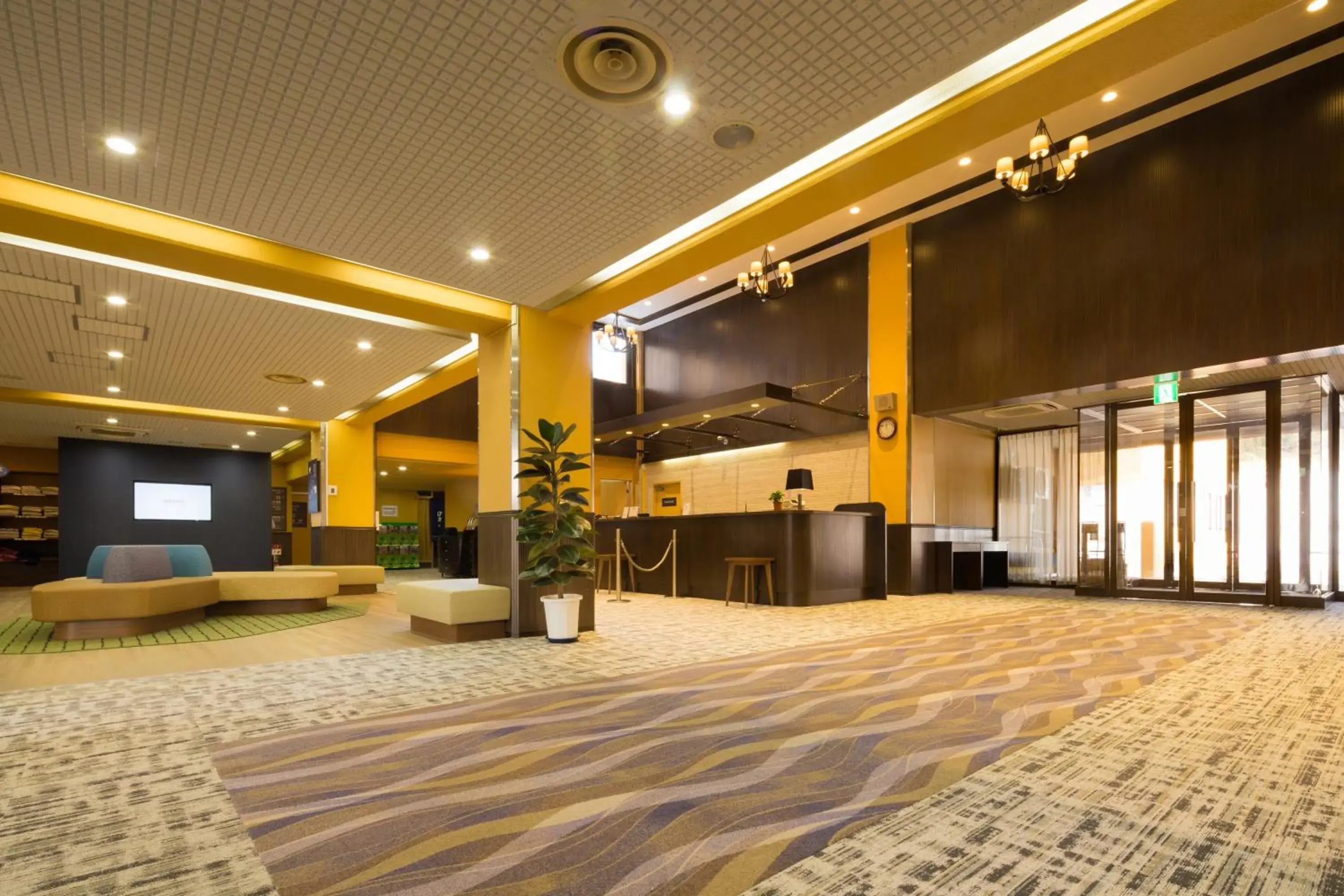 Facade/entrance in Tazawako Lake Resort & Onsen Facade/entrance in Tazawako Lake Resort & Onsen