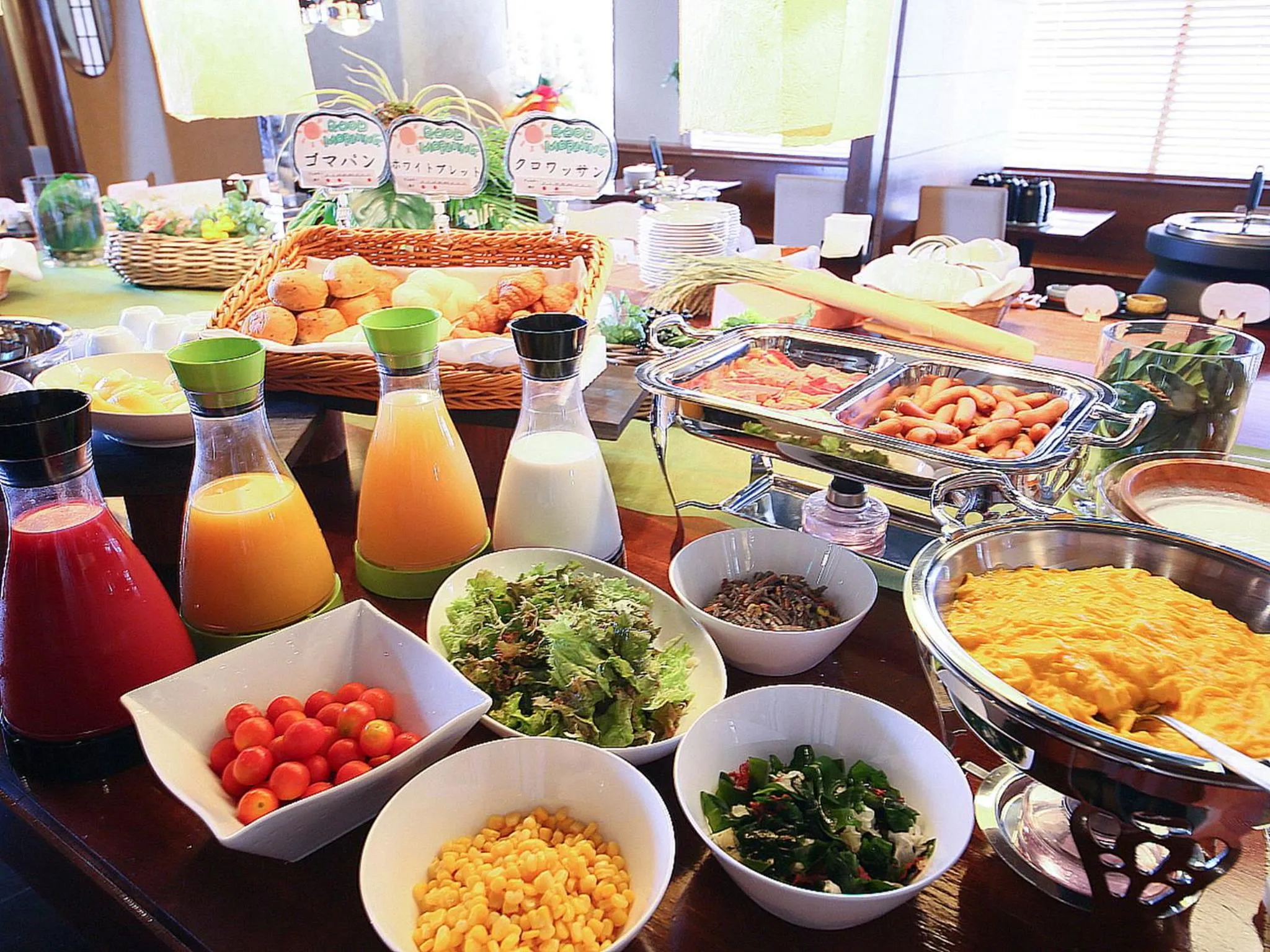 Food close-up in Juraku Stay Niigata