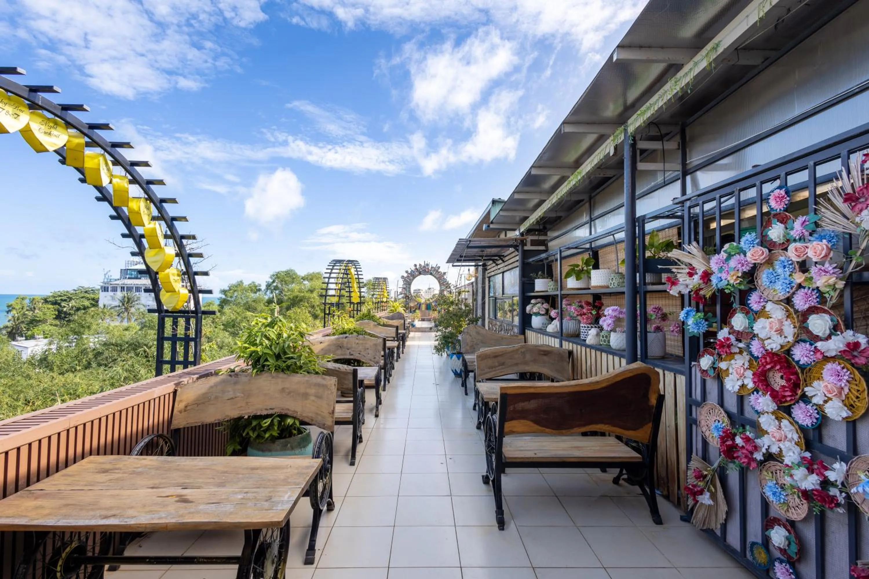 Seating area in T&T Resort and Spa Phu Quoc