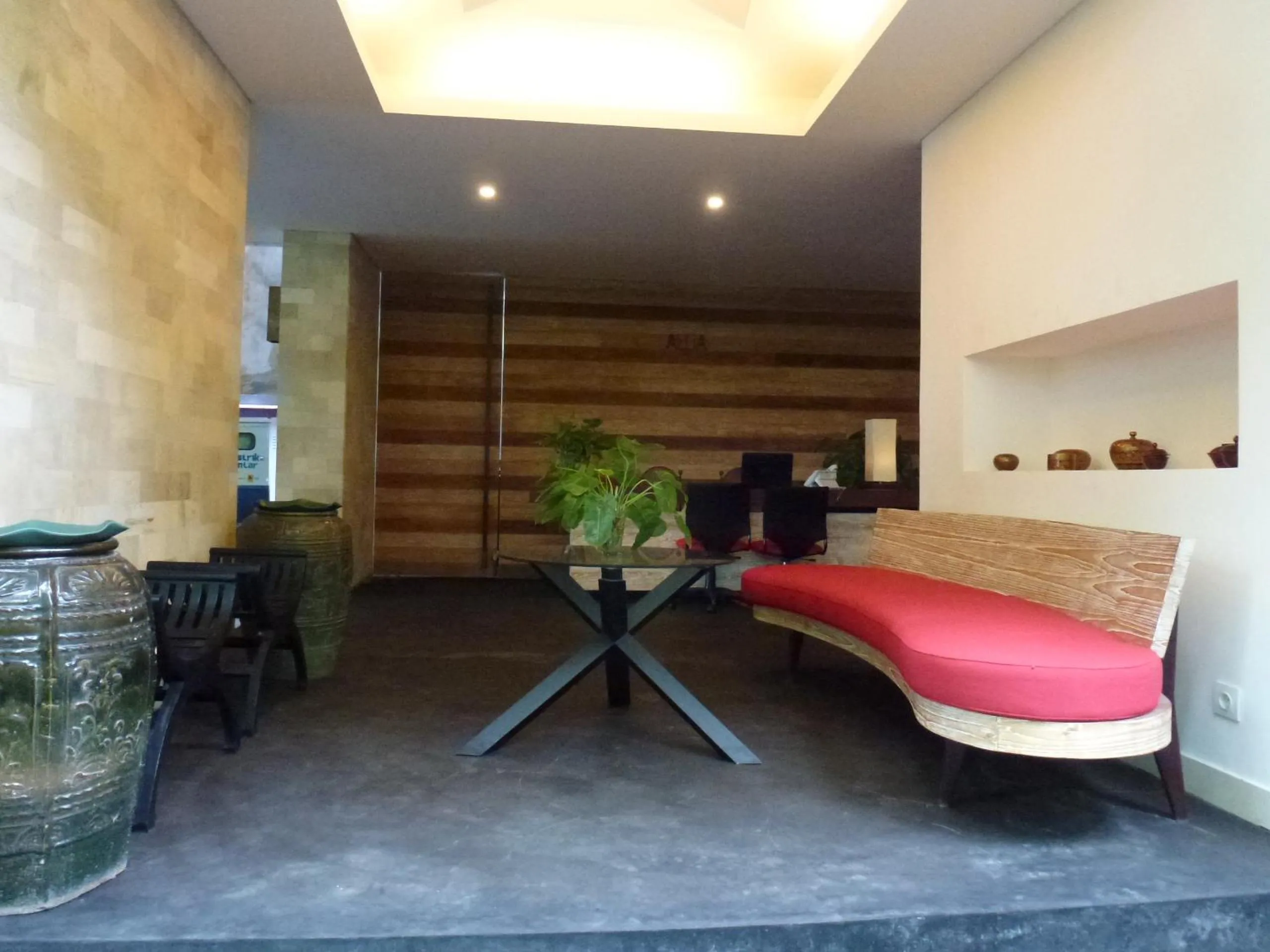 Seating area in Allia Residence