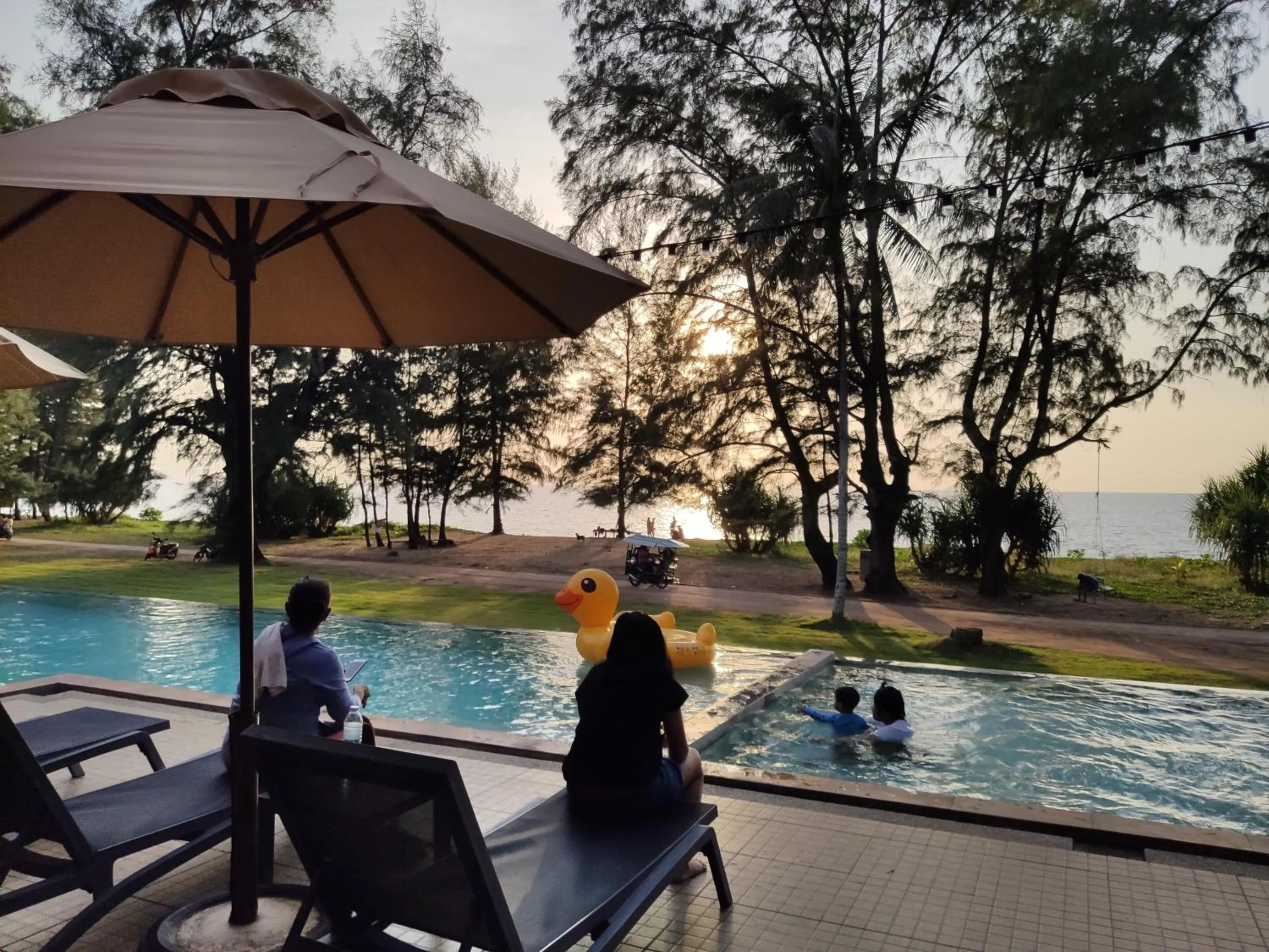 People in Coriacea Beachfront Boutique Phuket Resort