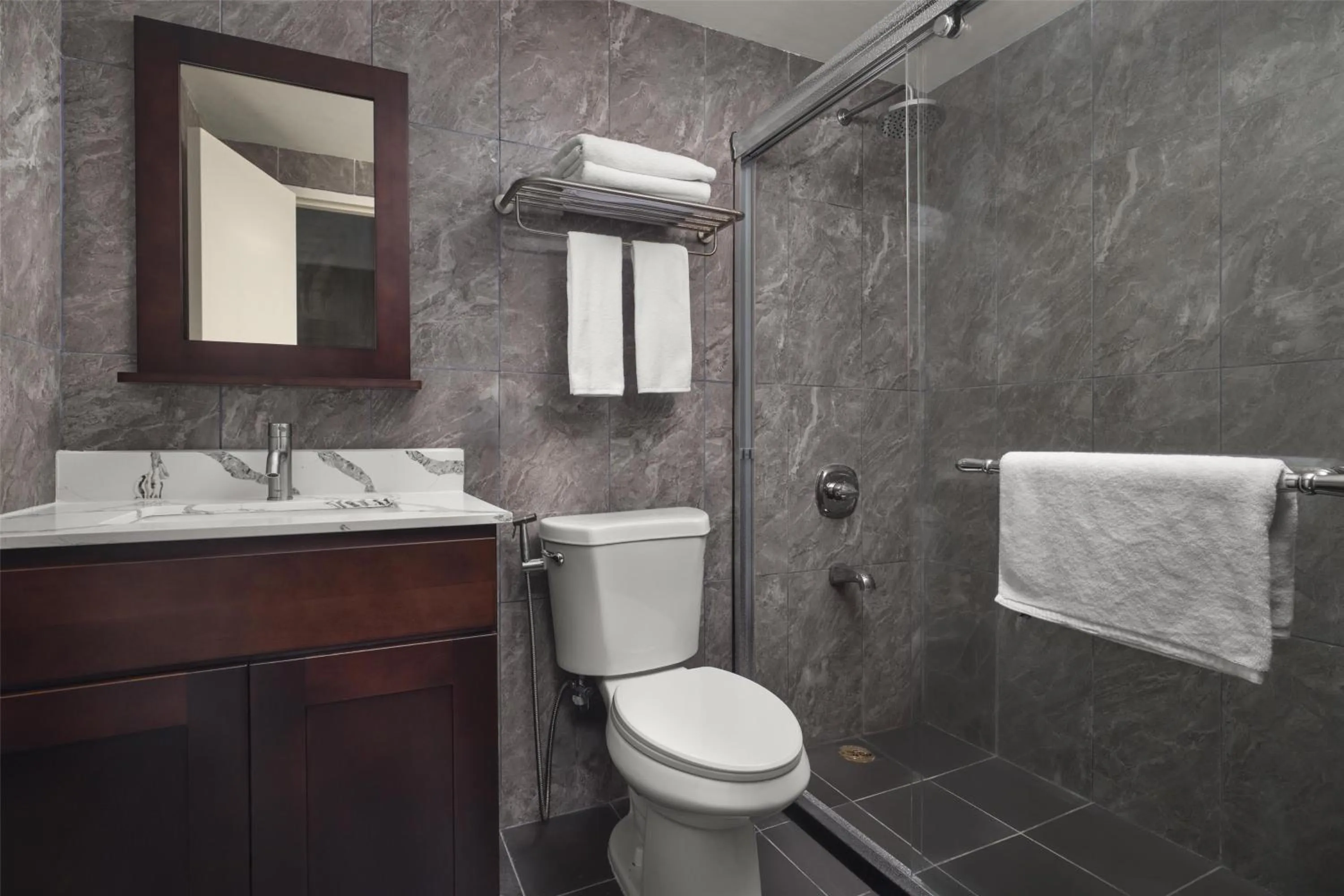 Bathroom in SureStay by Best Western Guam Airport