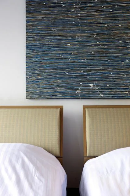 Decorative detail, Bed in Galare Thong Tower