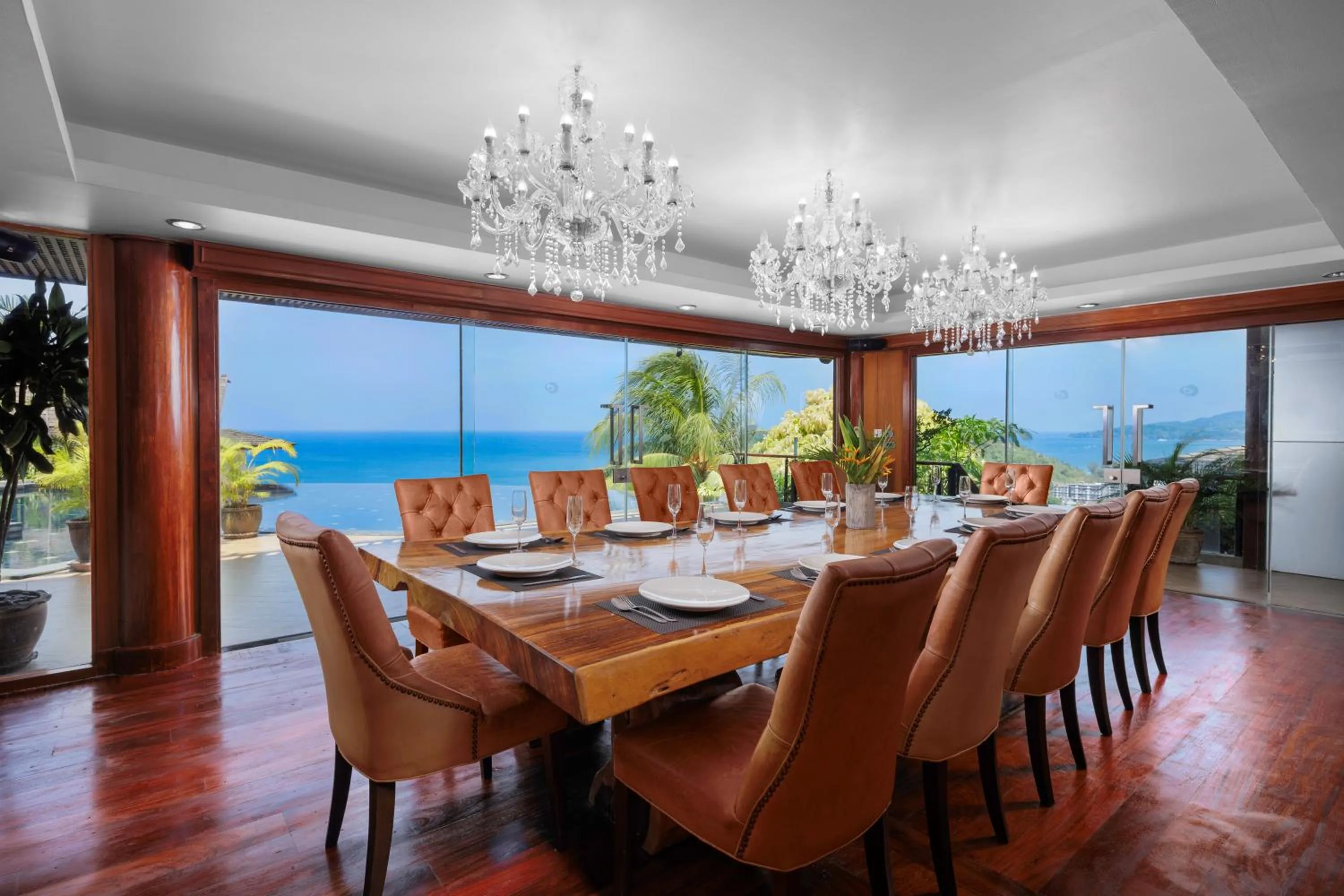 Natural landscape in Luxury 4 pool Seaview 6 bedroom Villa on Surin Hill