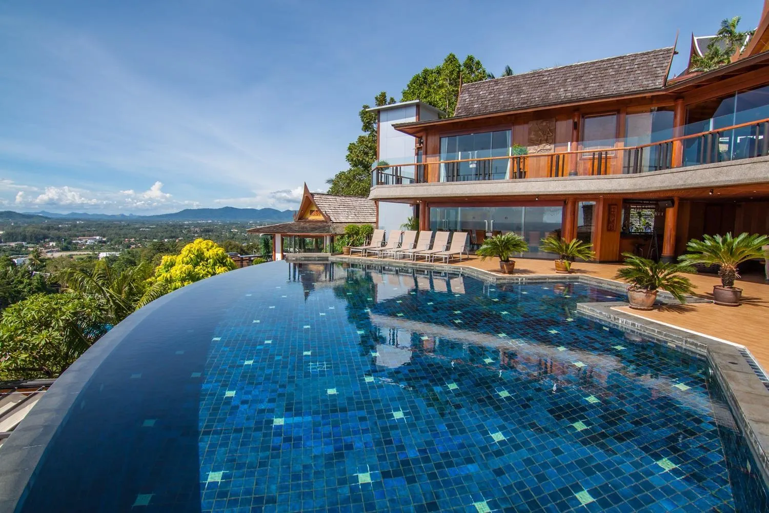 Property building in Luxury 4 pool Seaview 6 bedroom Villa on Surin Hill