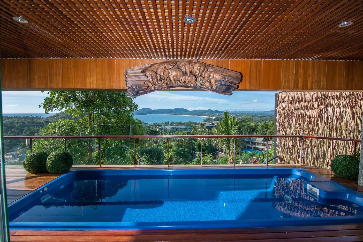 Natural landscape in Luxury 4 pool Seaview 6 bedroom Villa on Surin Hill