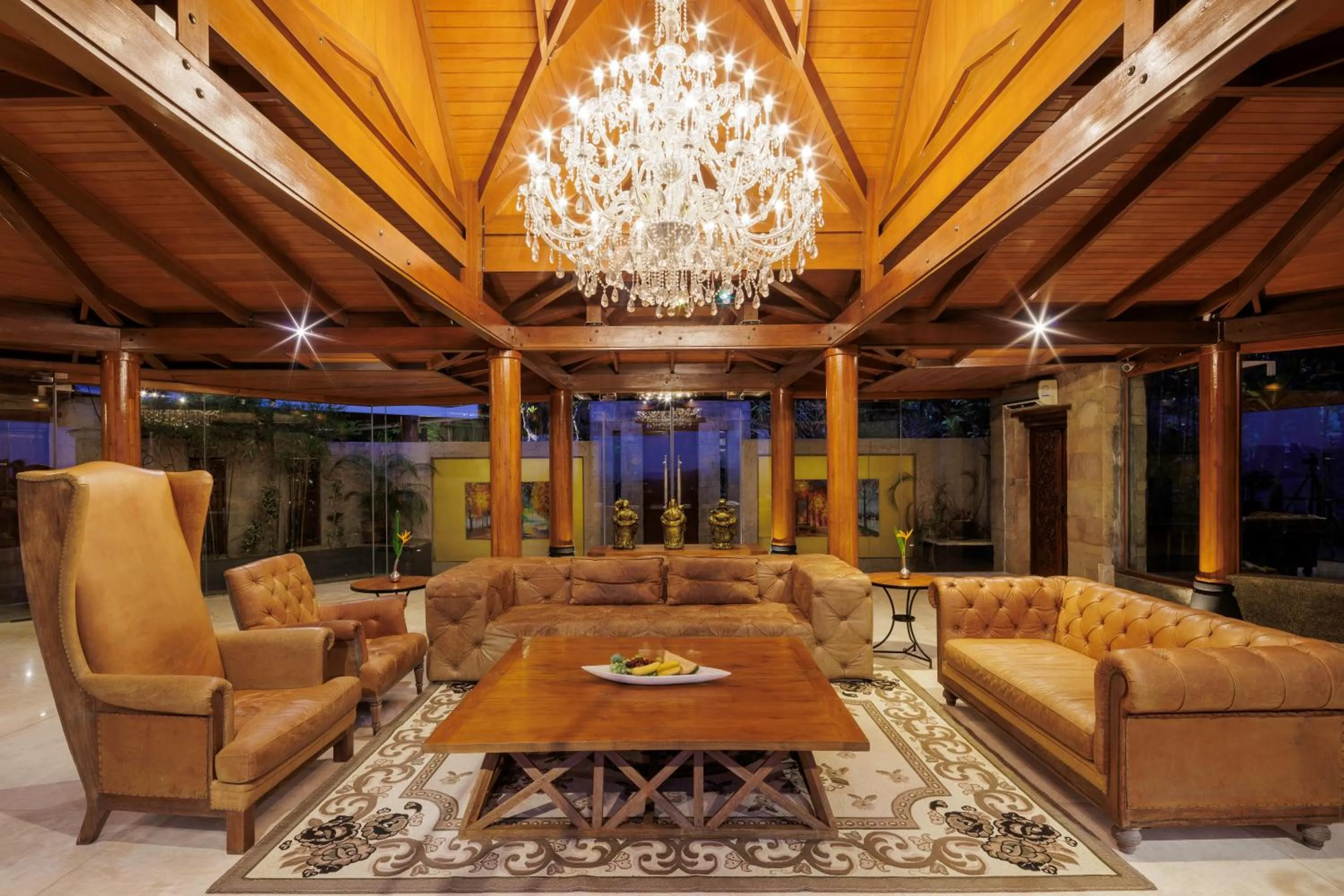 Living room in Luxury 4 pool Seaview 6 bedroom Villa on Surin Hill