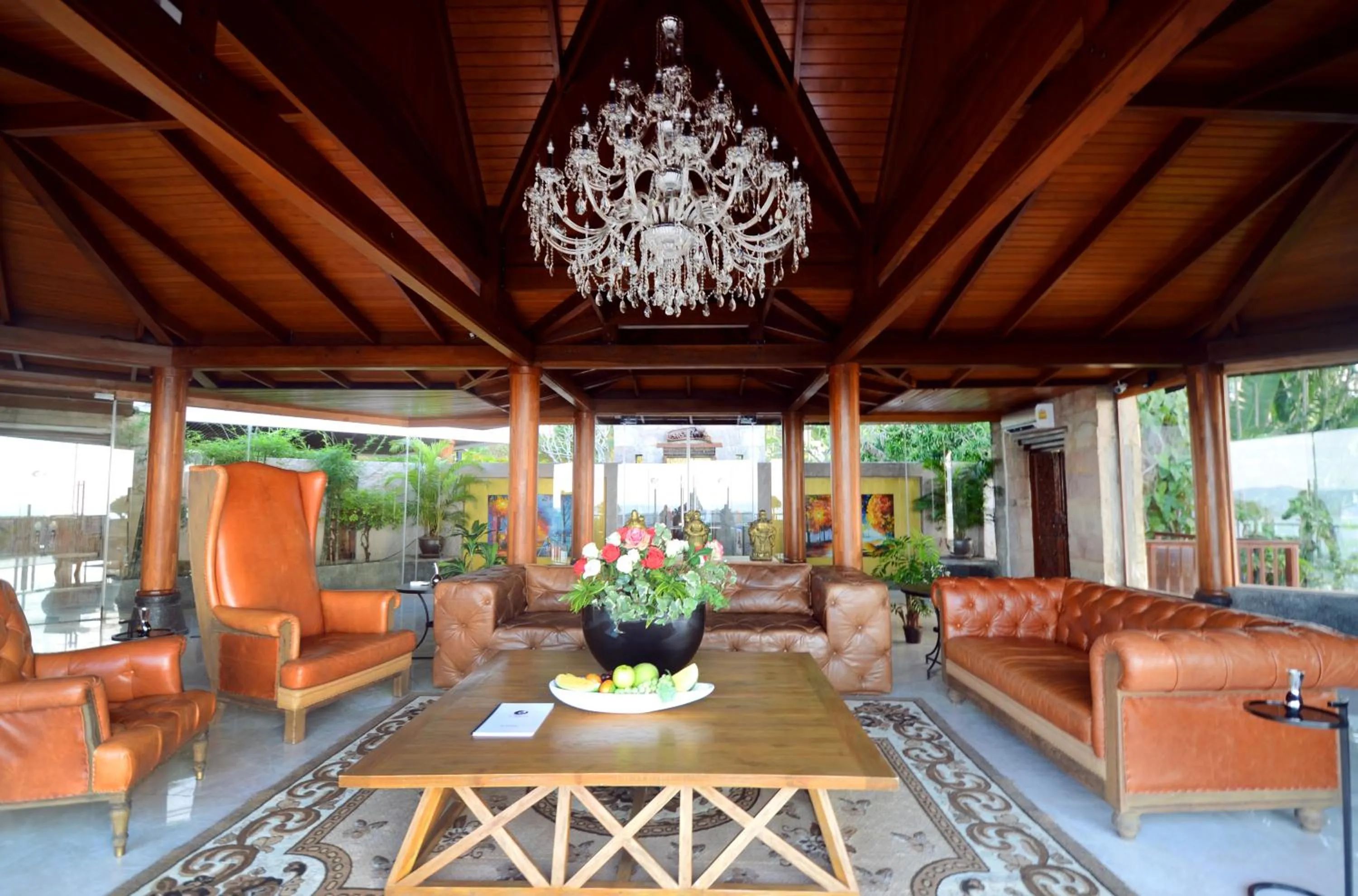 Patio in Luxury 4 pool Seaview 6 bedroom Villa on Surin Hill