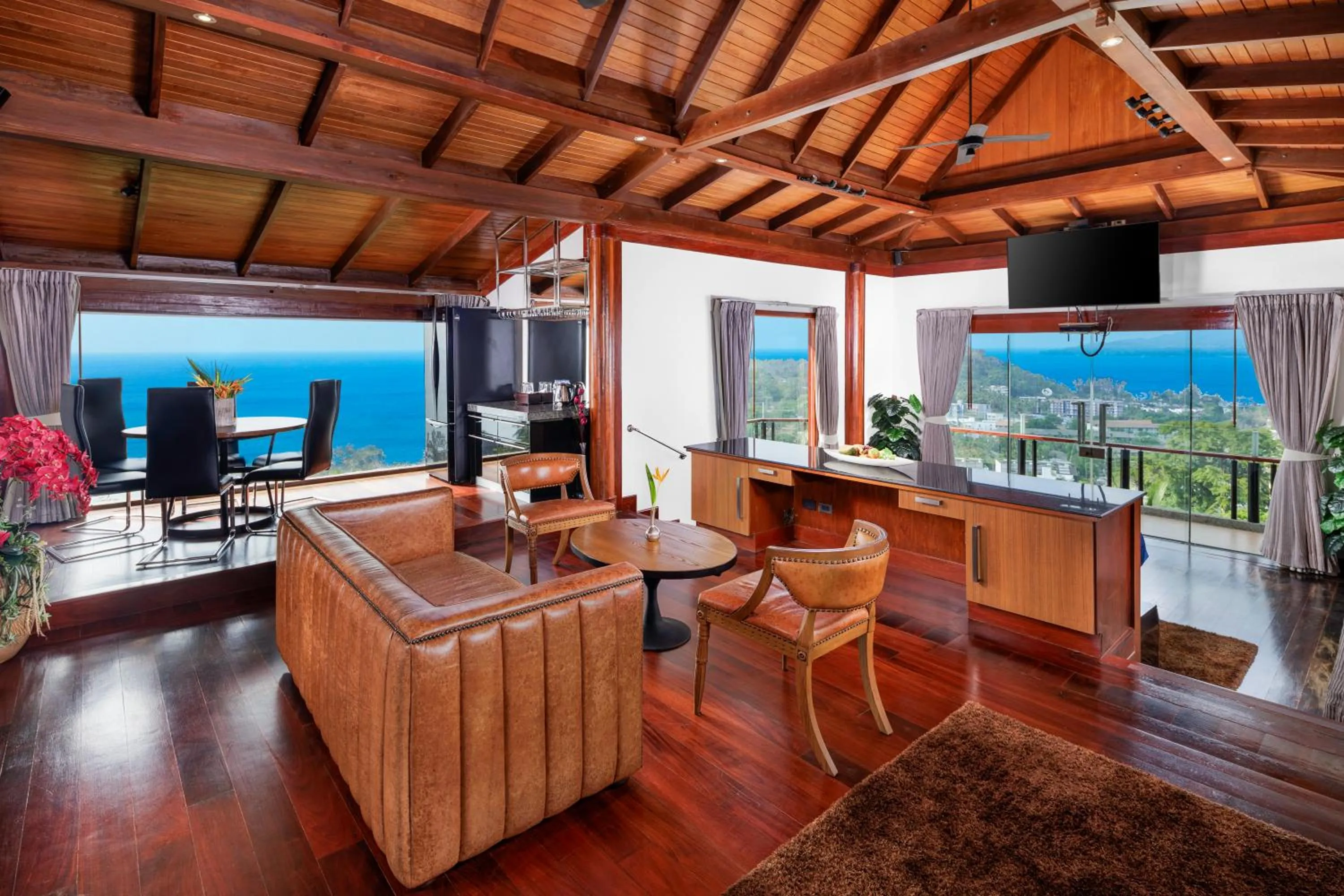 Natural landscape in Luxury 4 pool Seaview 6 bedroom Villa on Surin Hill