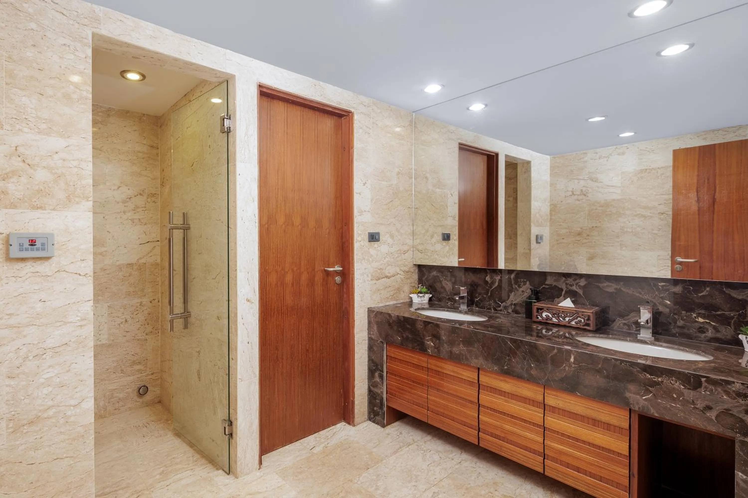 Shower in Luxury 4 pool Seaview 6 bedroom Villa on Surin Hill