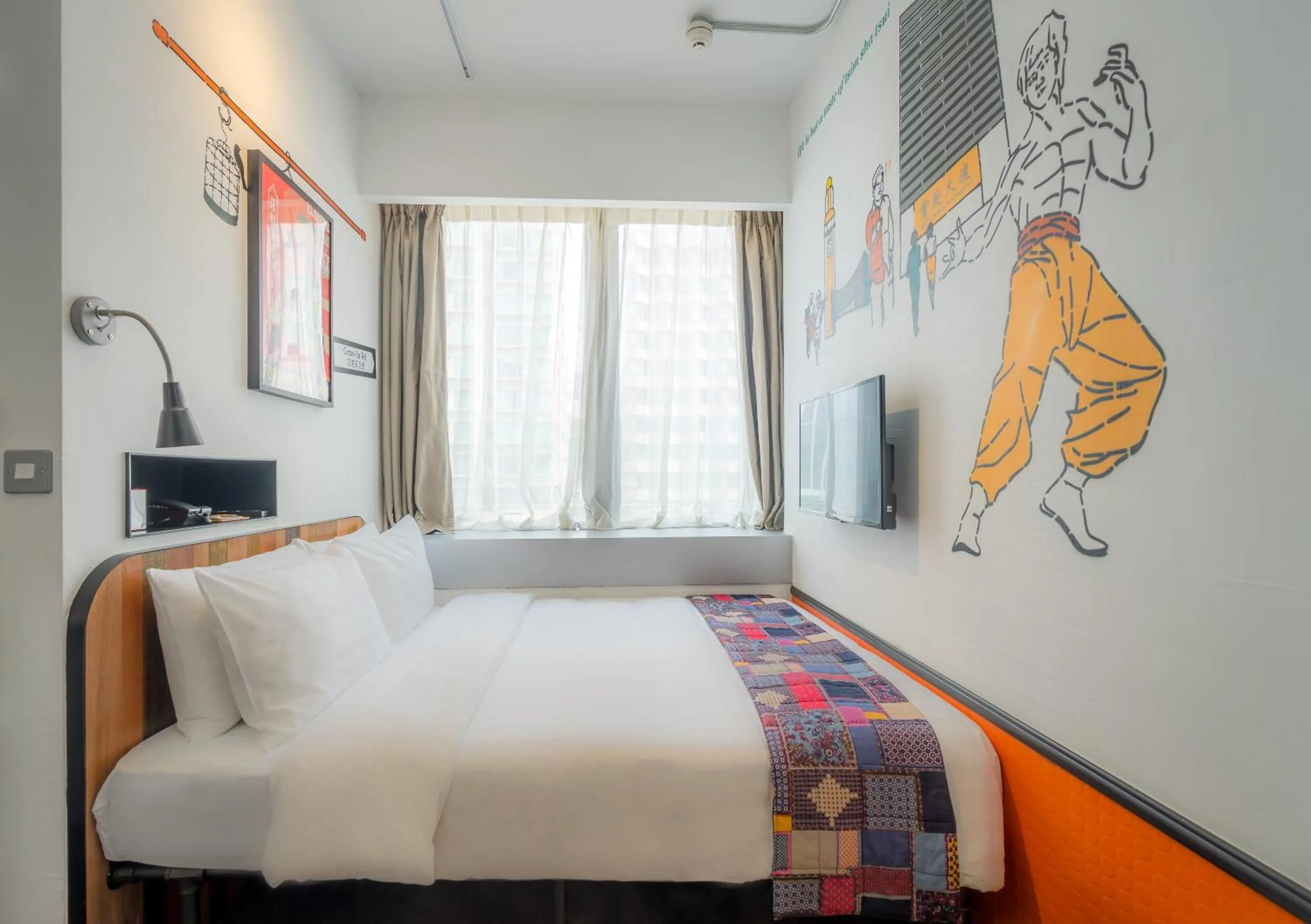 Bed in attitude on granville