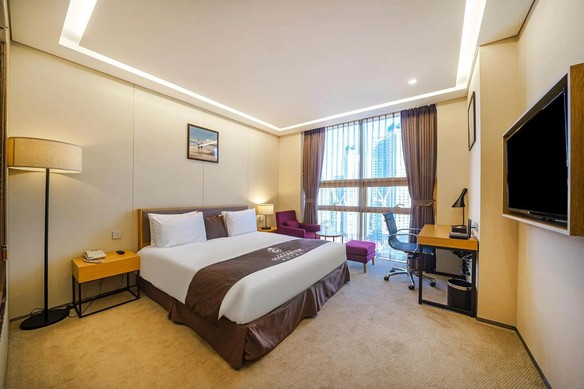 Bed in Gloucester Hotel Incheon