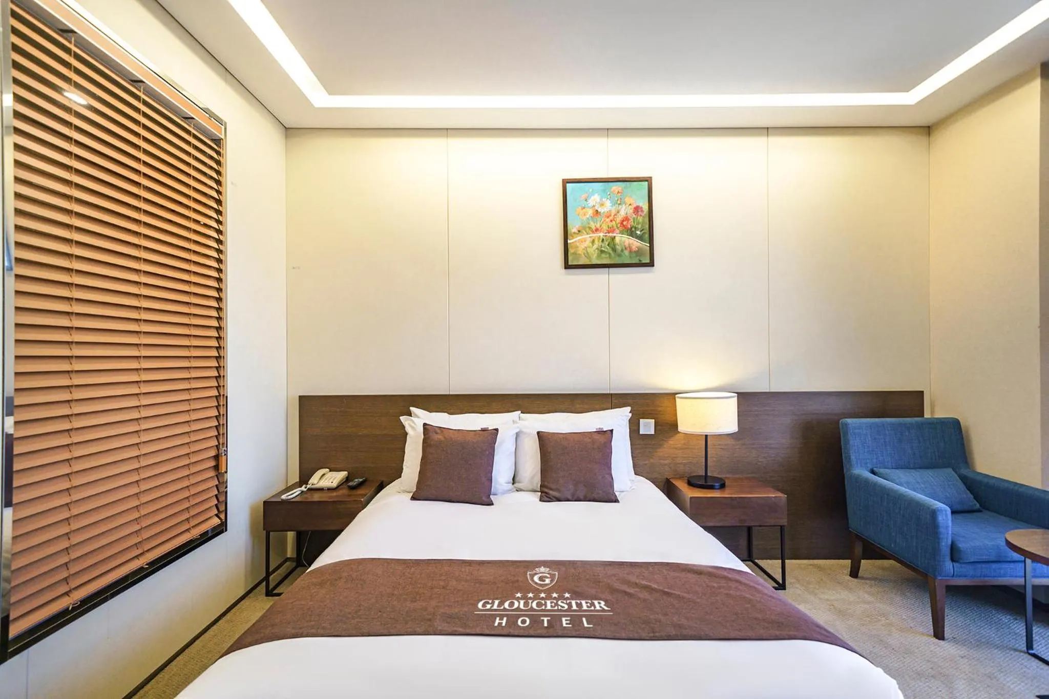 Bed in Gloucester Hotel Incheon