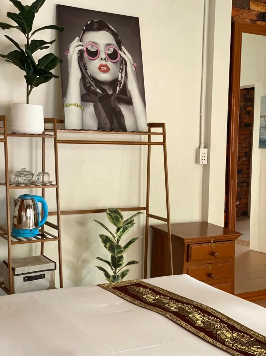 Decorative detail, Bed in Adang Island Resort