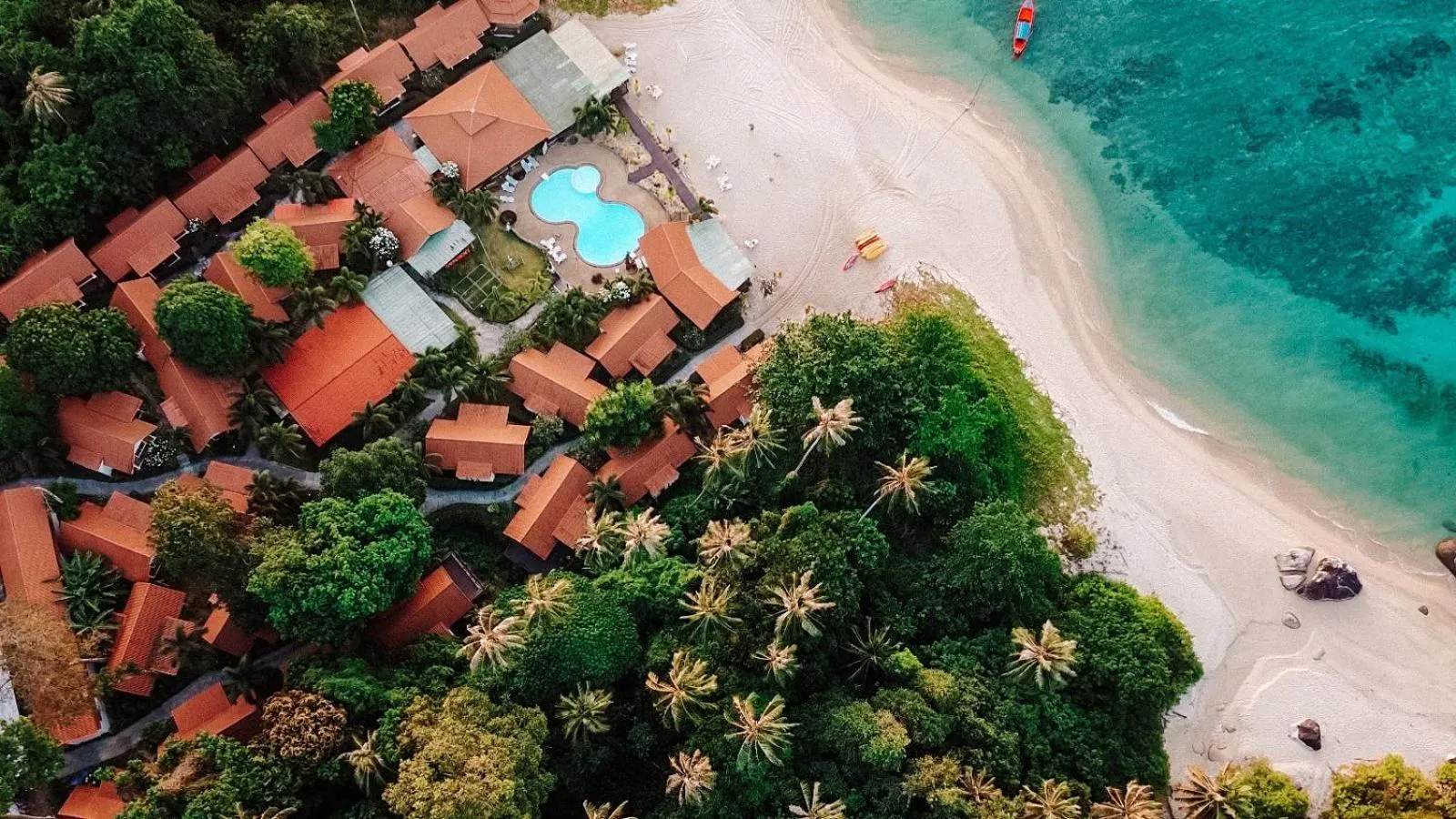 Facade/entrance in Adang Island Resort
