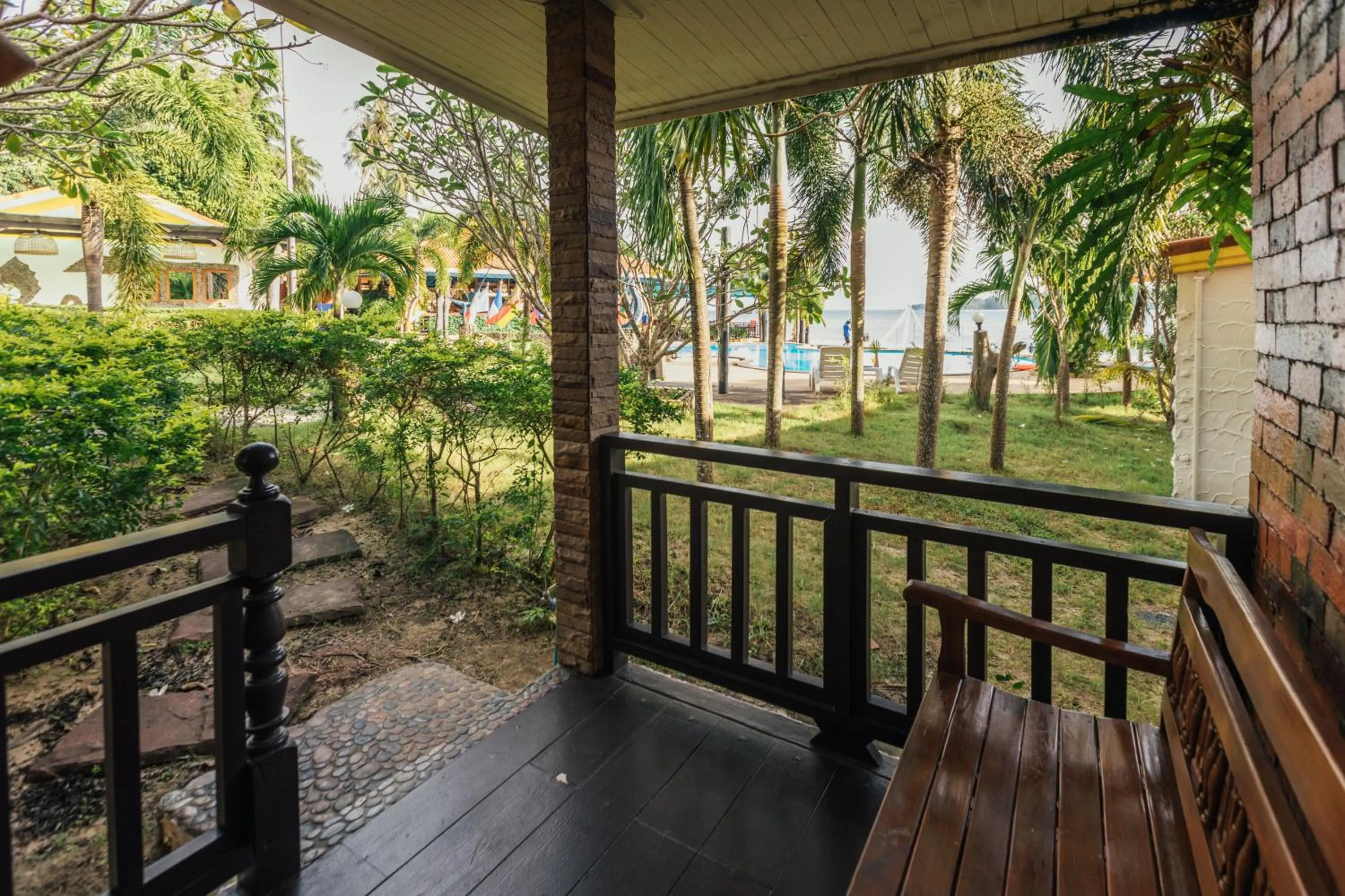 Facade/entrance in Adang Island Resort