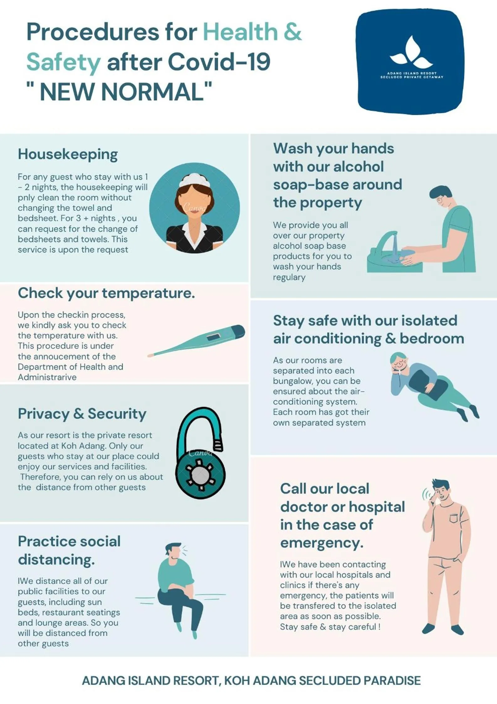 Property logo or sign in Adang Island Resort