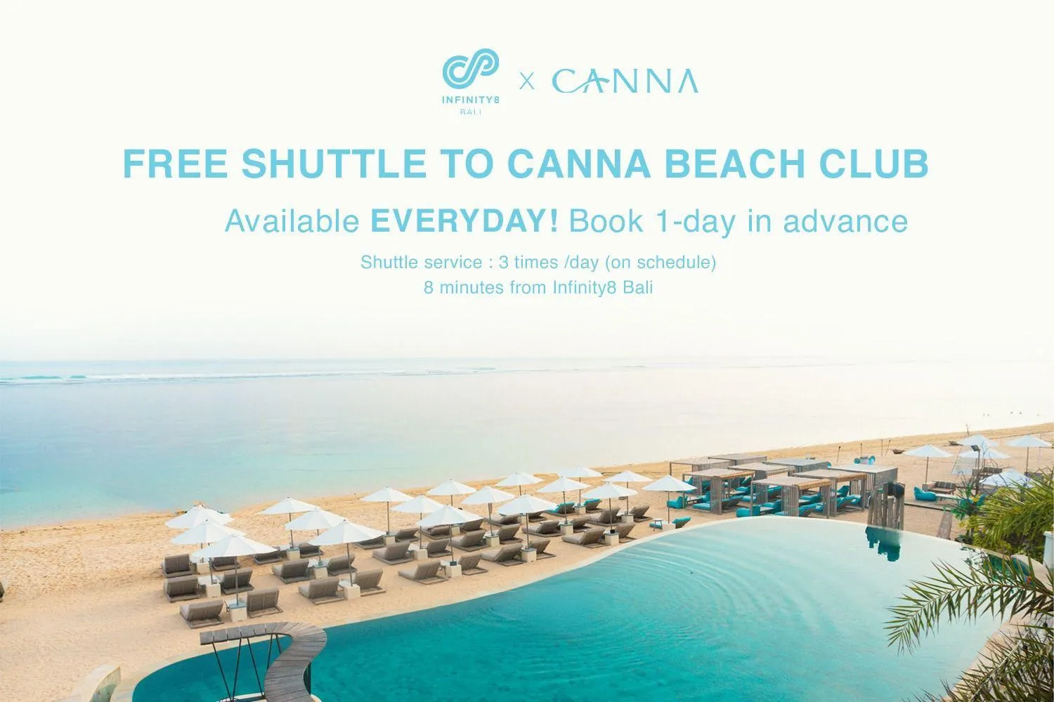 Area and facilities in Infinity8 Bali