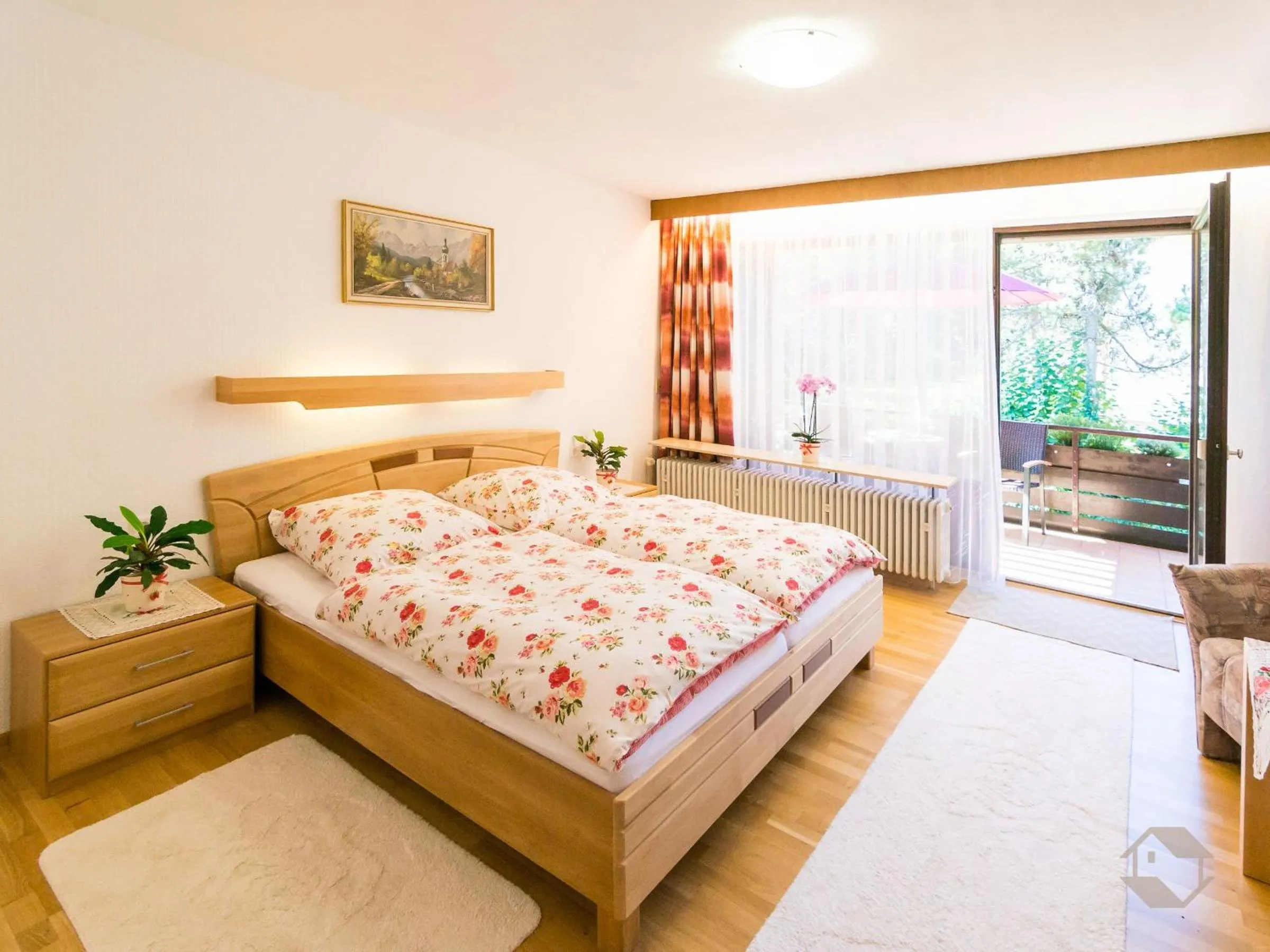 Bed in Landhaus Gruden Sommerberg