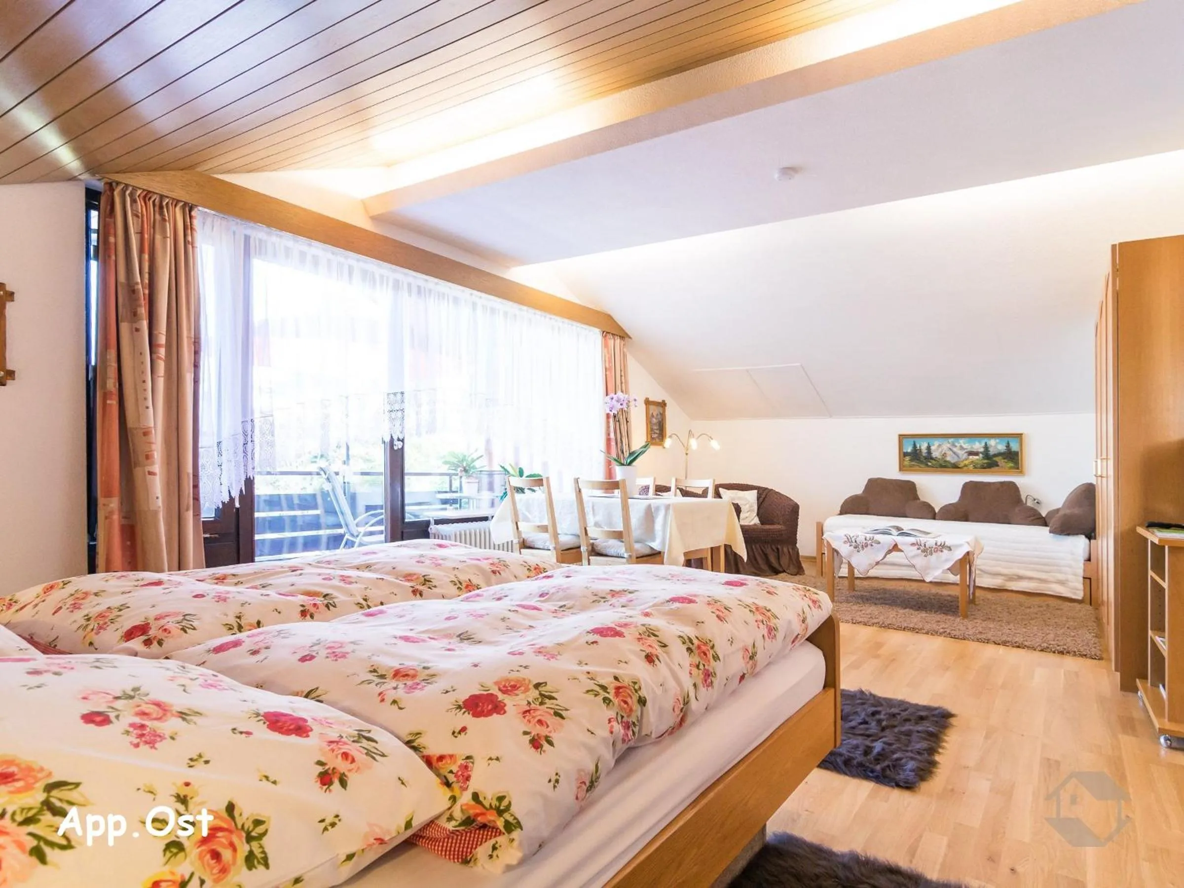 Photo of the whole room, Bed in Landhaus Gruden Sommerberg