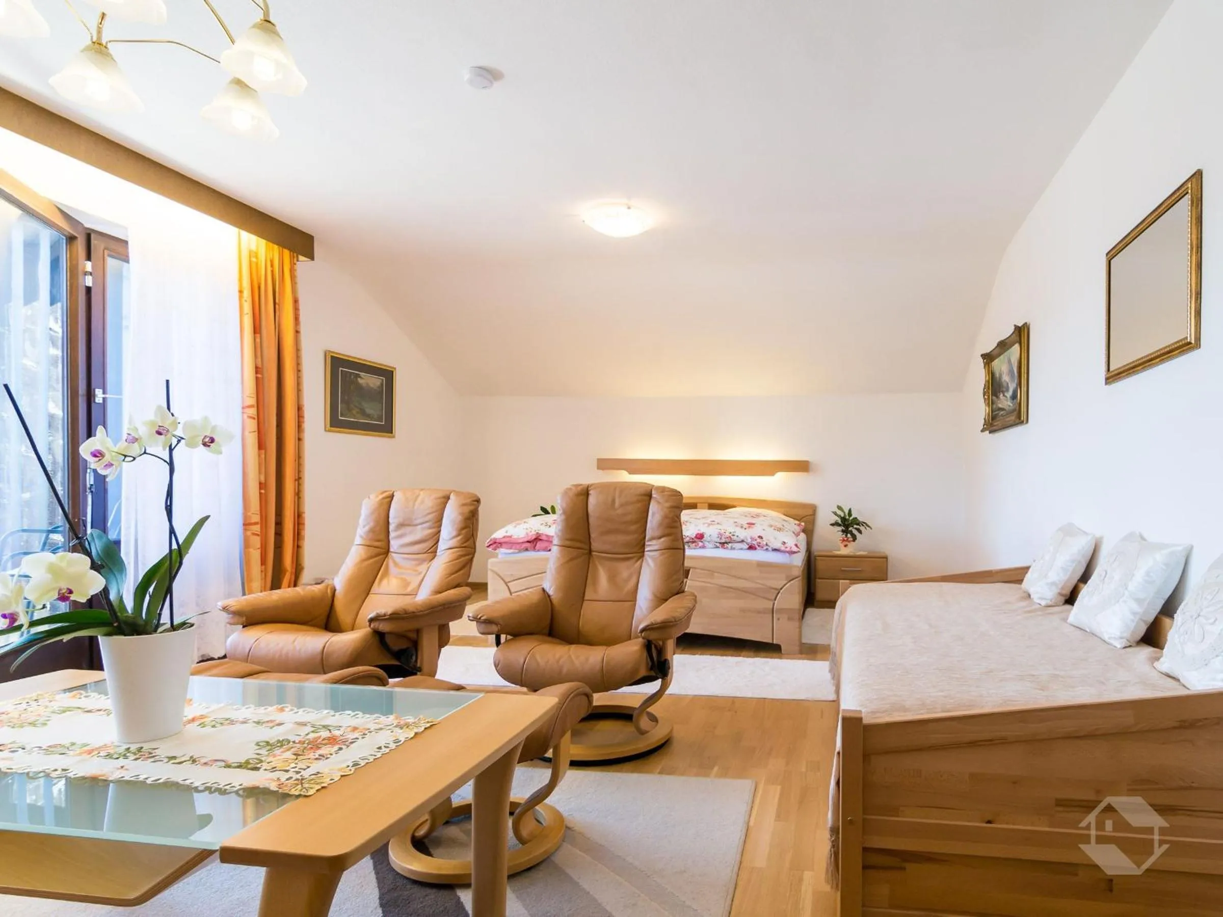 Photo of the whole room, Bed in Landhaus Gruden Sommerberg