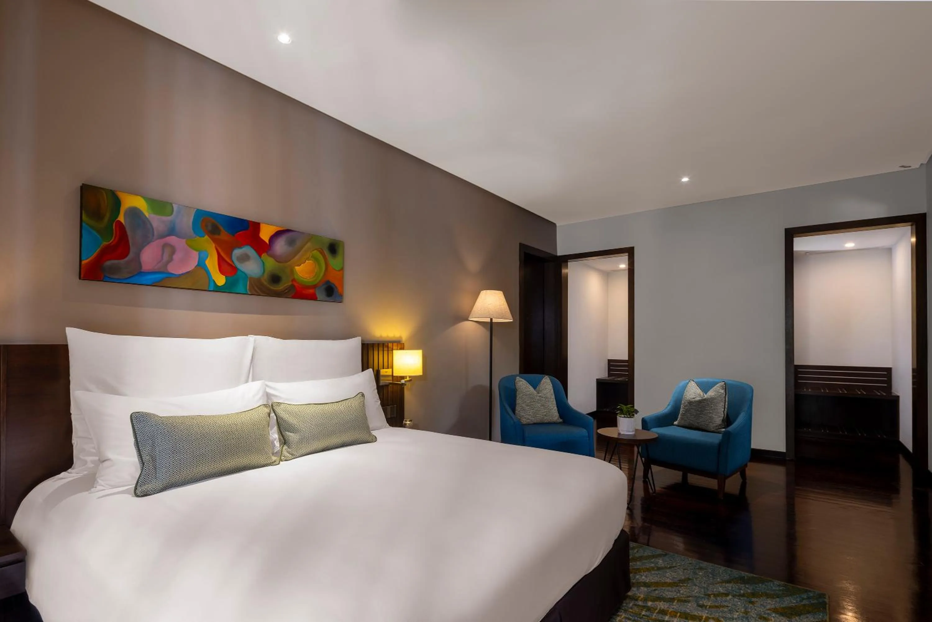 View (from property/room), Bed in Mangala Estate Boutique Resort - Small Luxury Hotels of the World